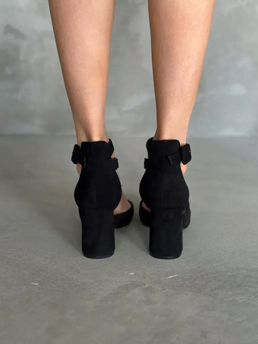 Туфли женские экозамша