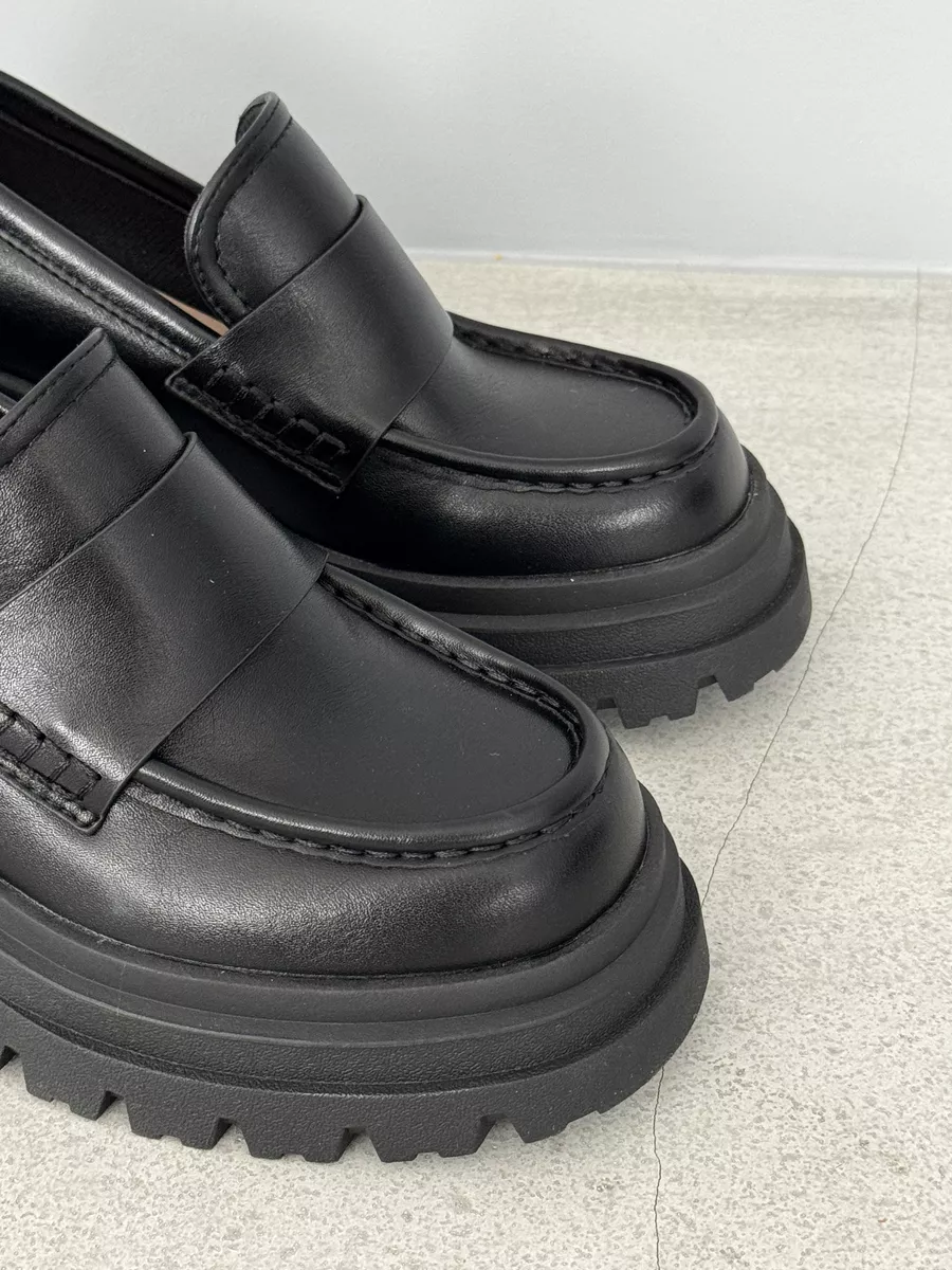 Лоферы женские экокожа