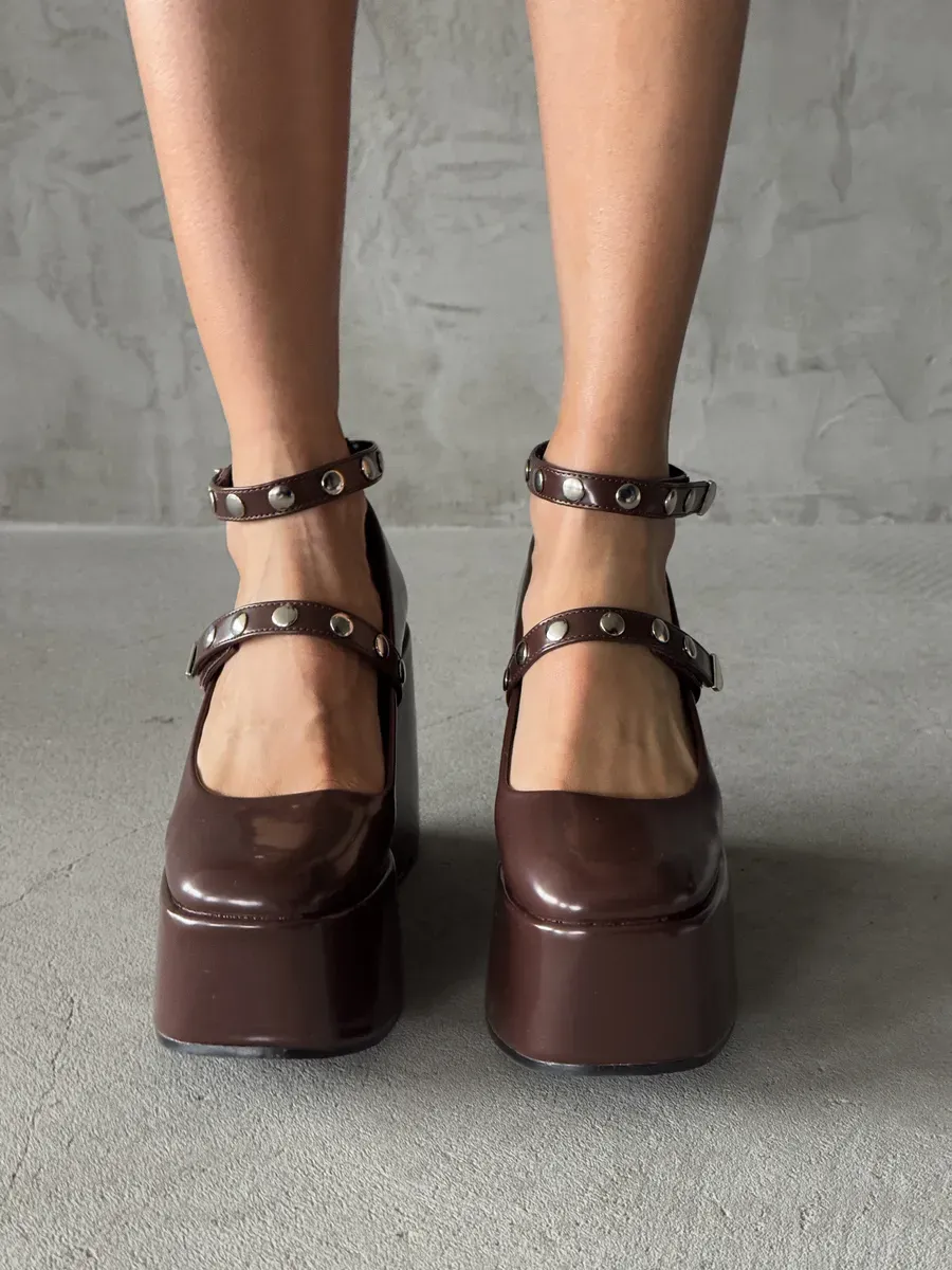 Туфли женские экокожа