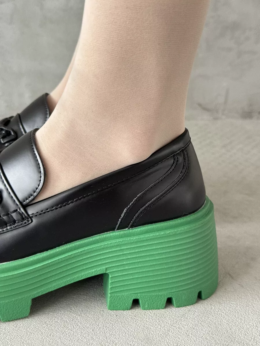 Лоферы женские экокожа