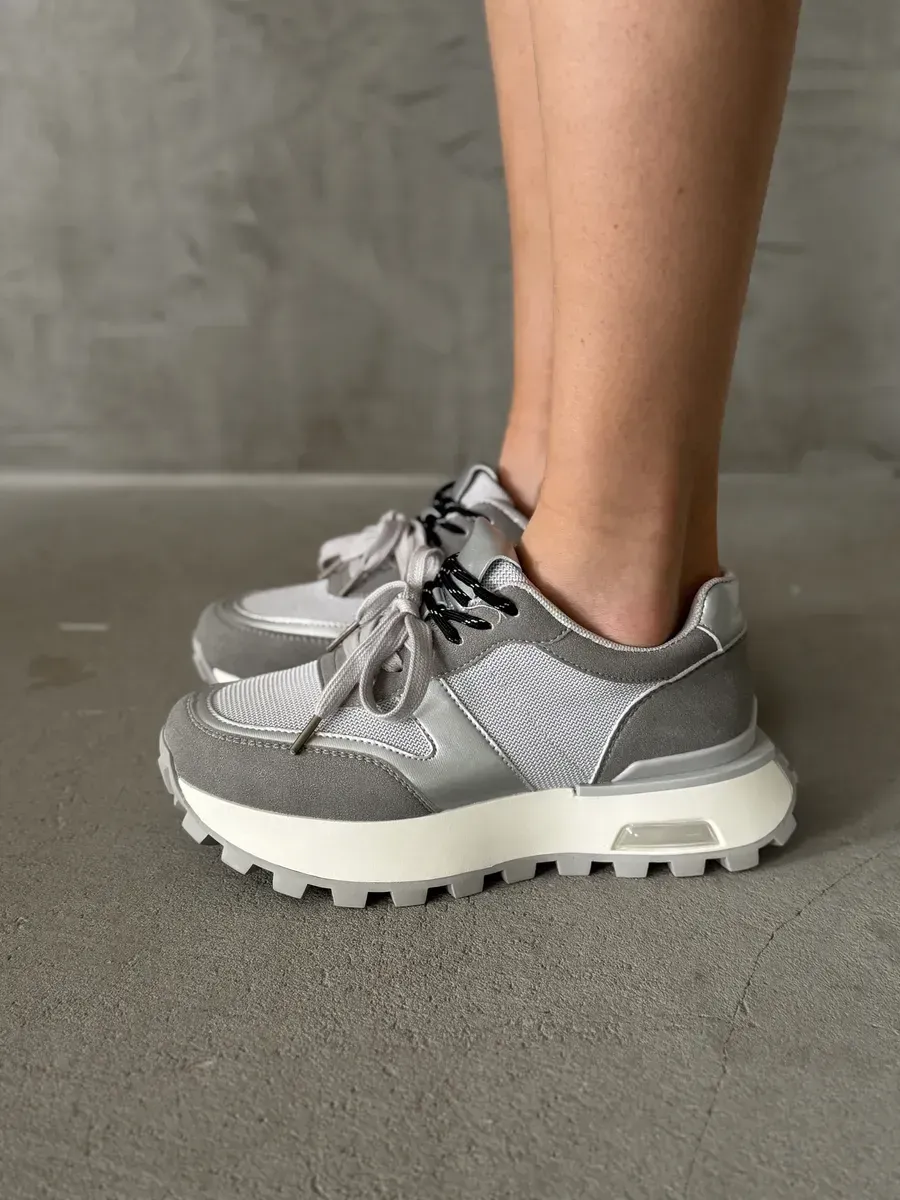 Кроссовки женские экокожа