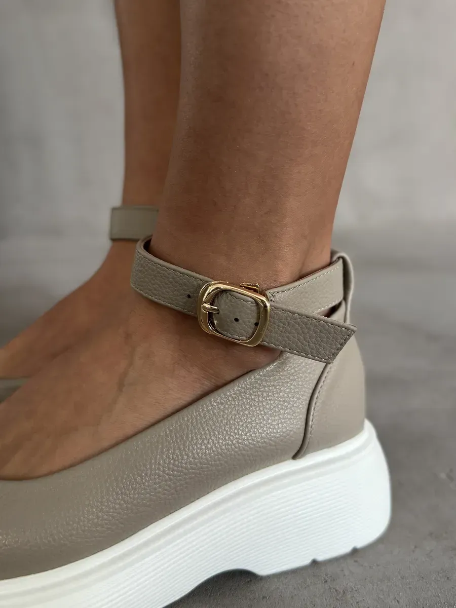 Лоферы женские экокожа