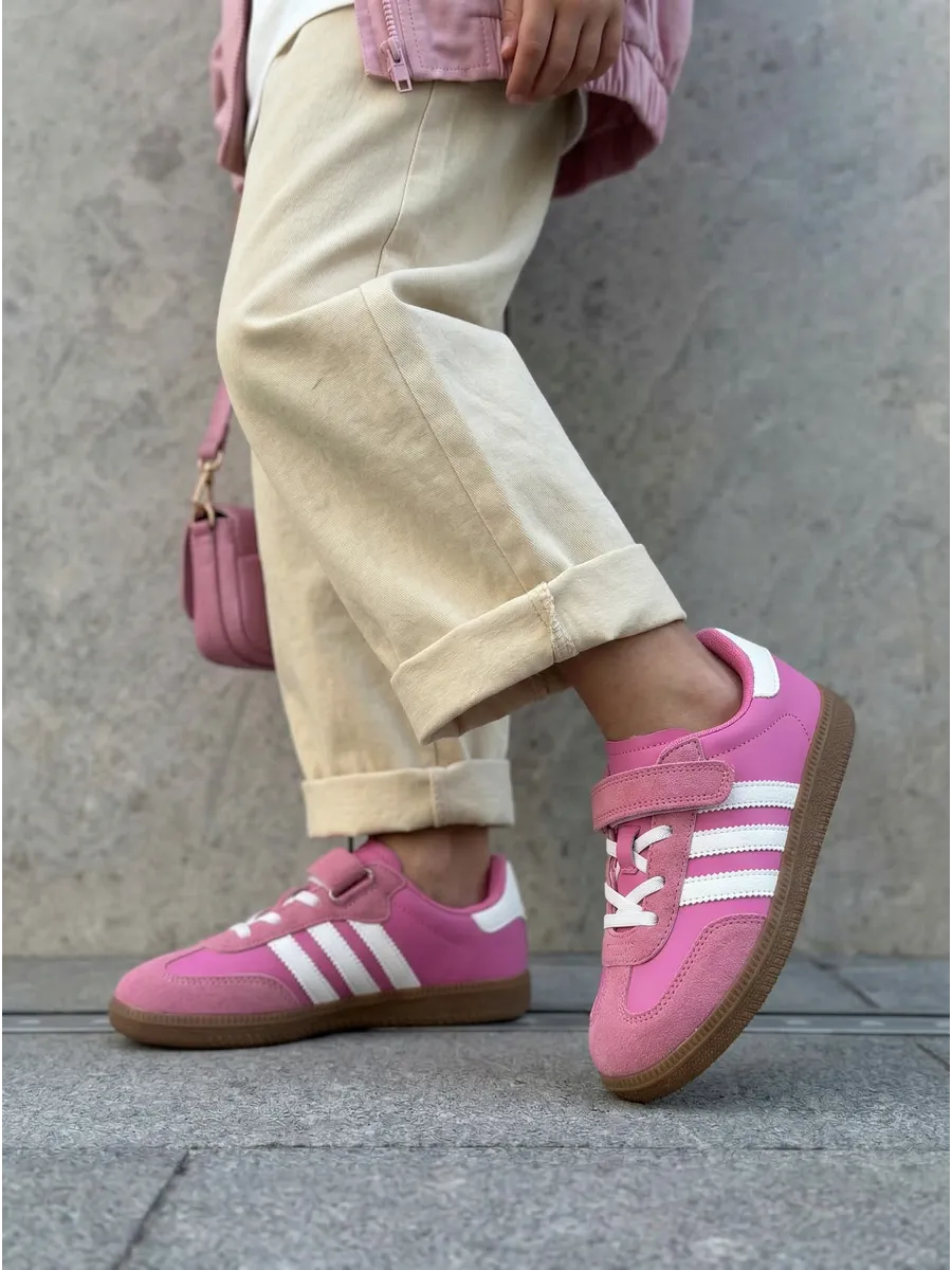 Демисезонные кроссовки детские на платформе