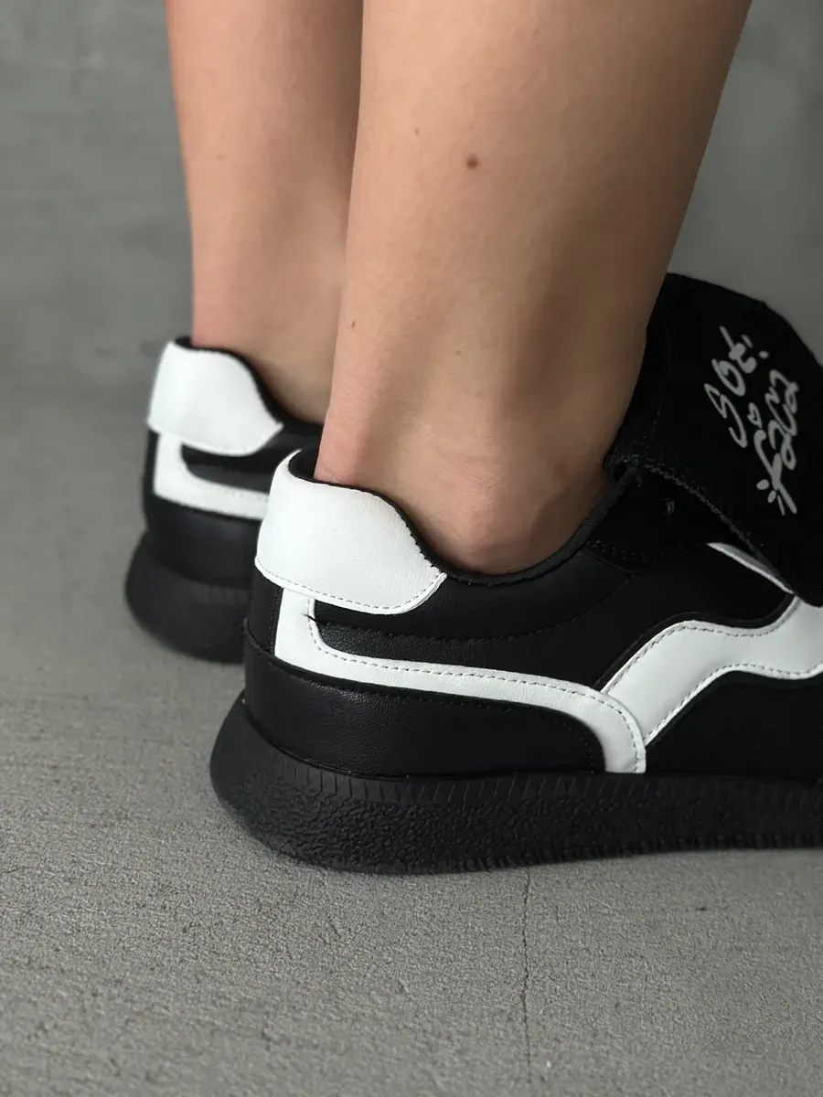 Кеды женские экозамша