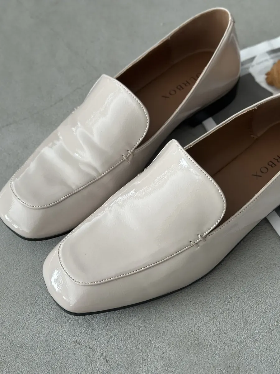 Лоферы женские экокожа