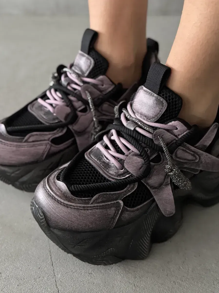 Кроссовки женские экокожа