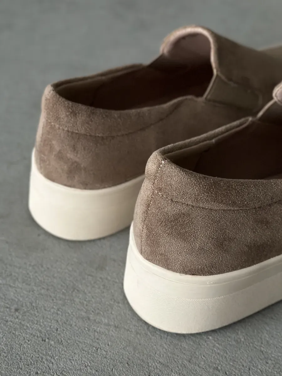 Лоферы женские текстиль