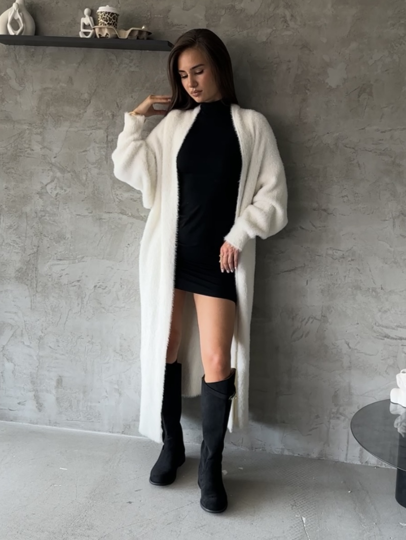 Сапоги женские экозамша