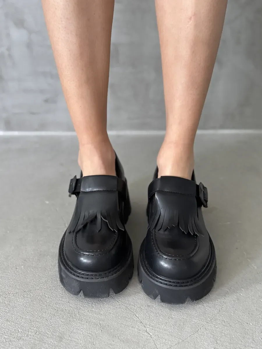 Лоферы женские экокожа