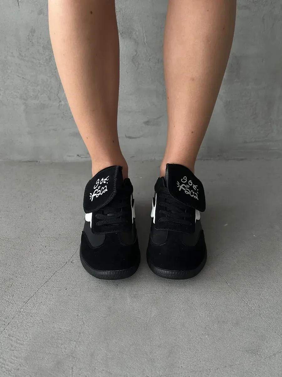 Кеды женские экозамша