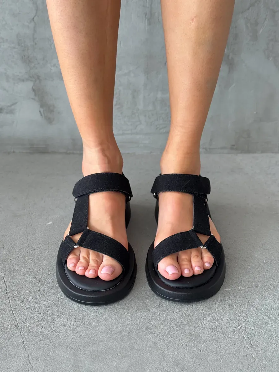 Босоножки женские текстиль