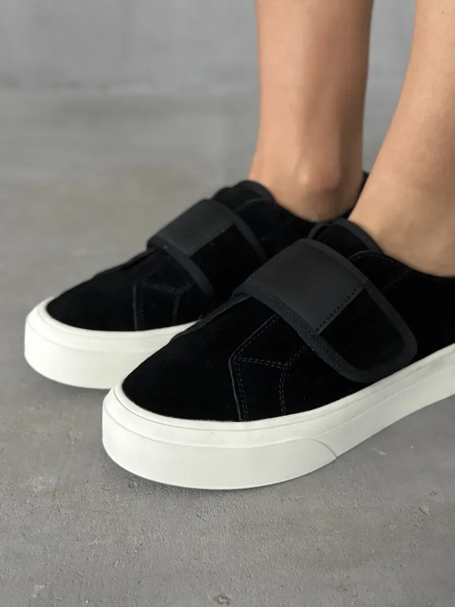 Лоферы женские натуральная замша