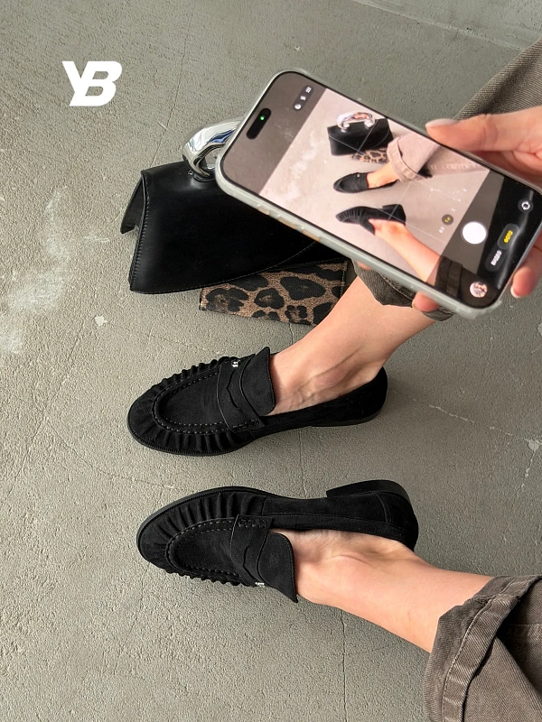 Лоферы на тонкой подошве