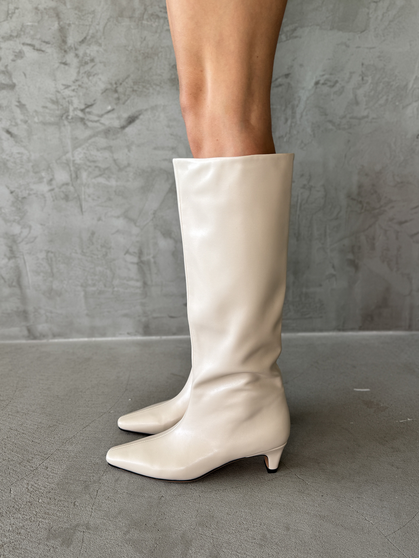 Сапоги женские экокожа