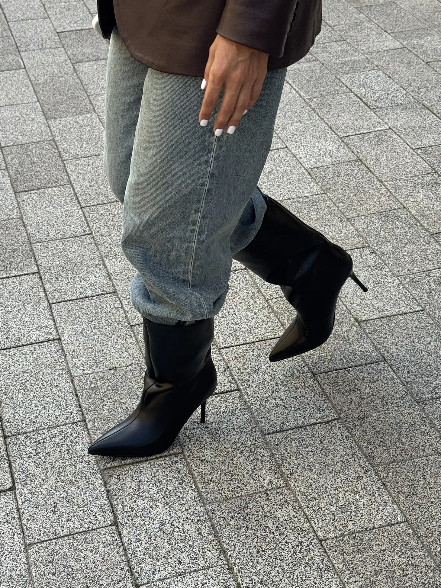 Сапоги женские экокожа