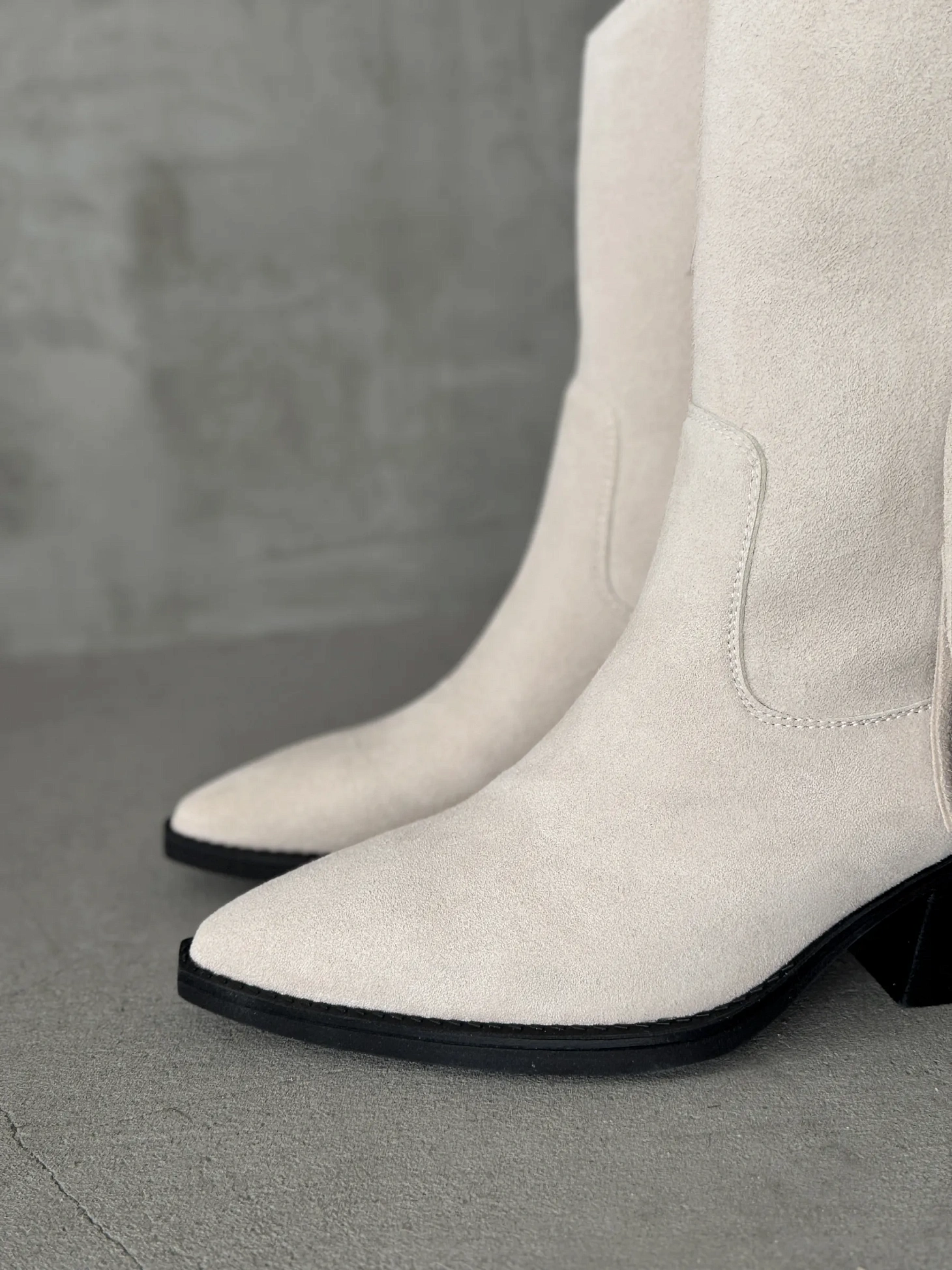 Казаки женские натуральная замша