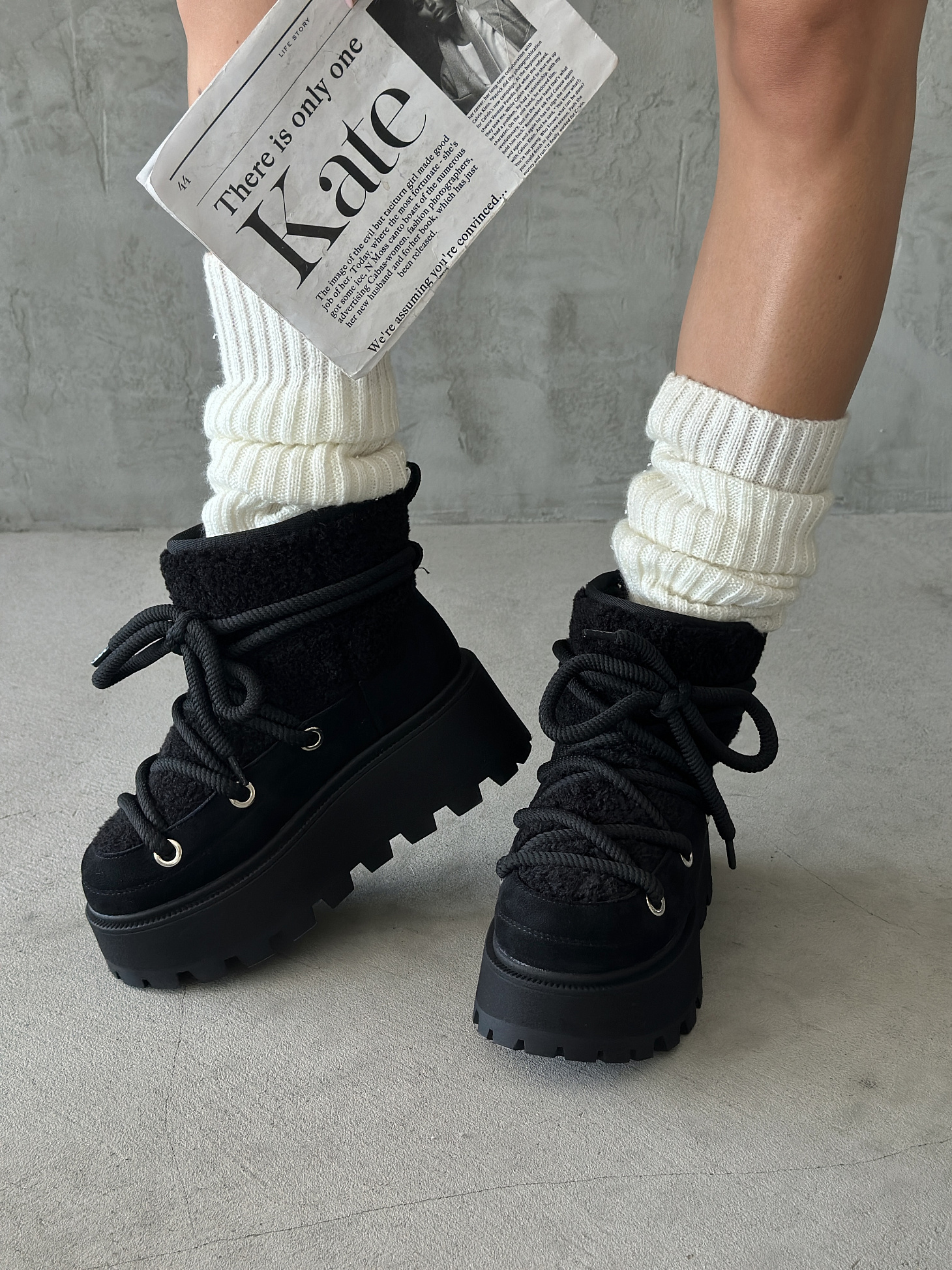 Угги женские экозамша шерсть