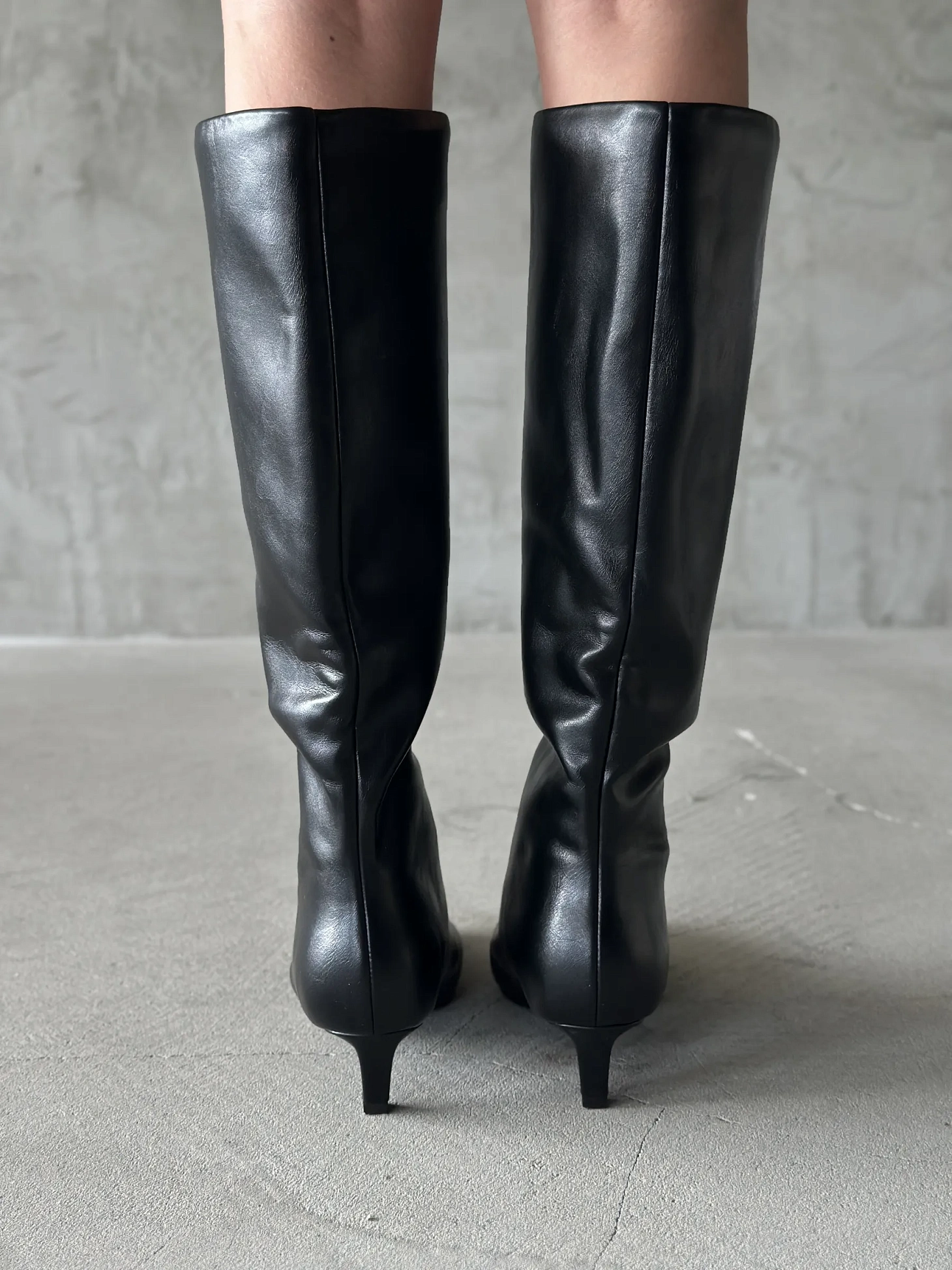 Сапоги женские экокожа