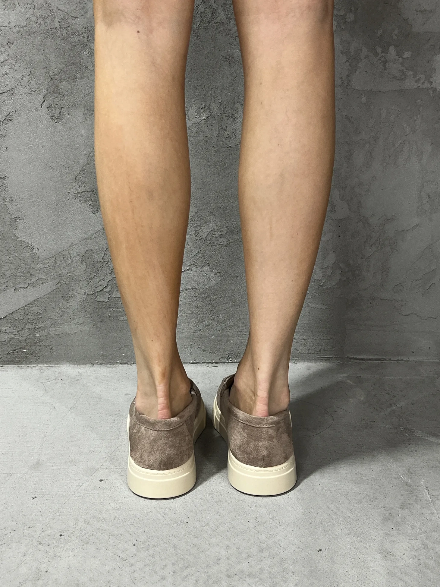 Лоферы на платформе высокой подошве