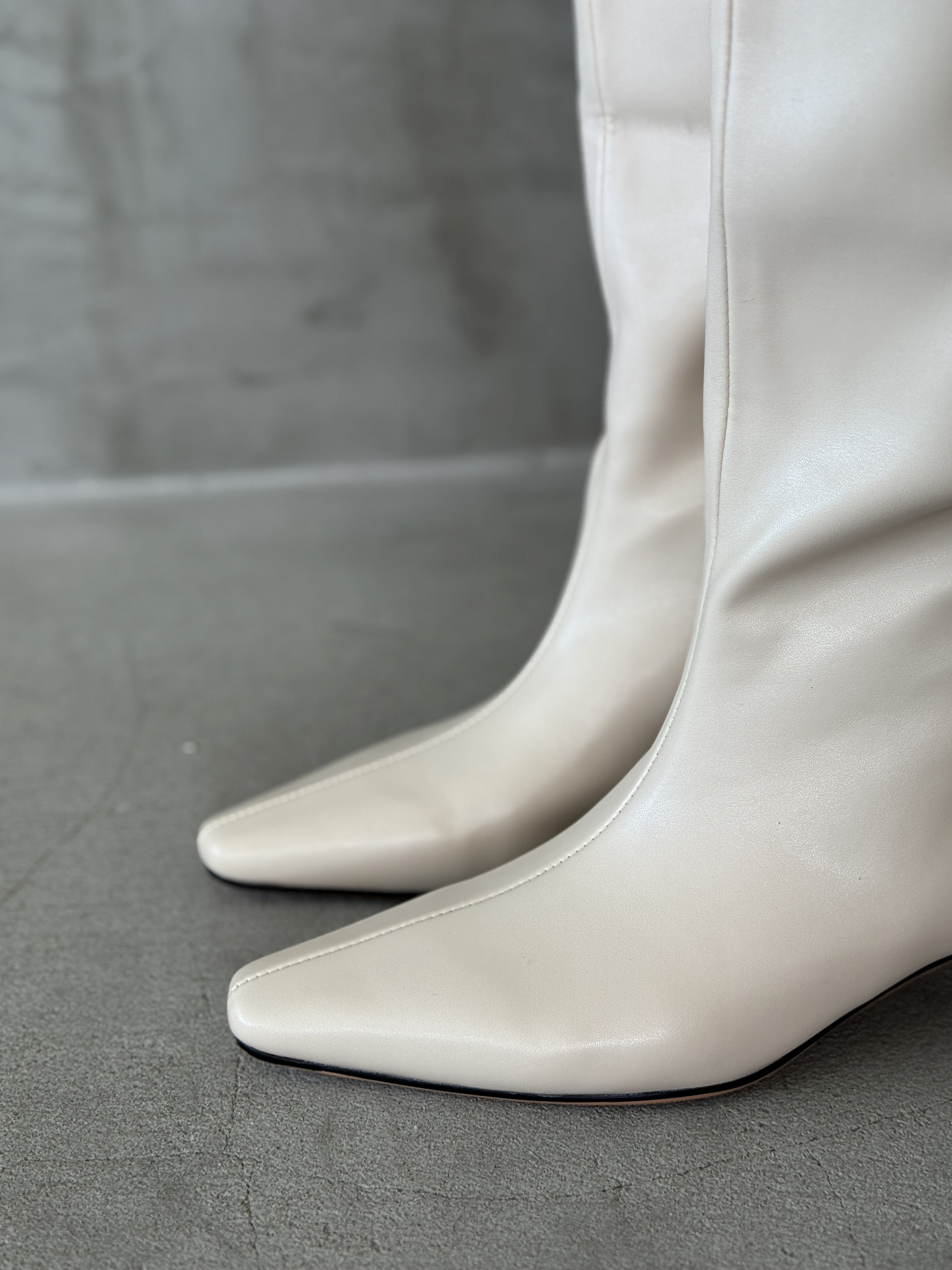 Сапоги женские экокожа