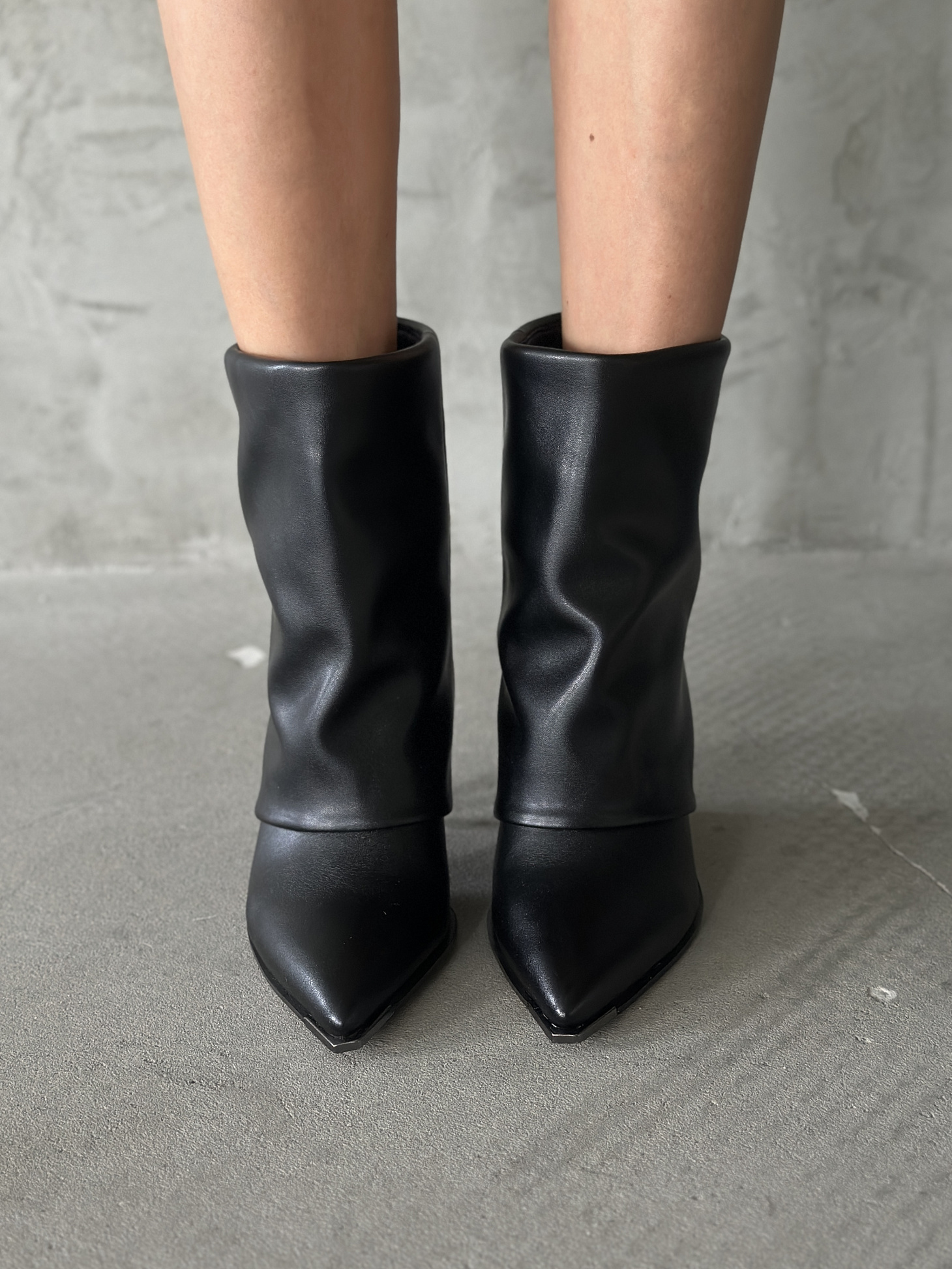 Ботильоны женские экокожа