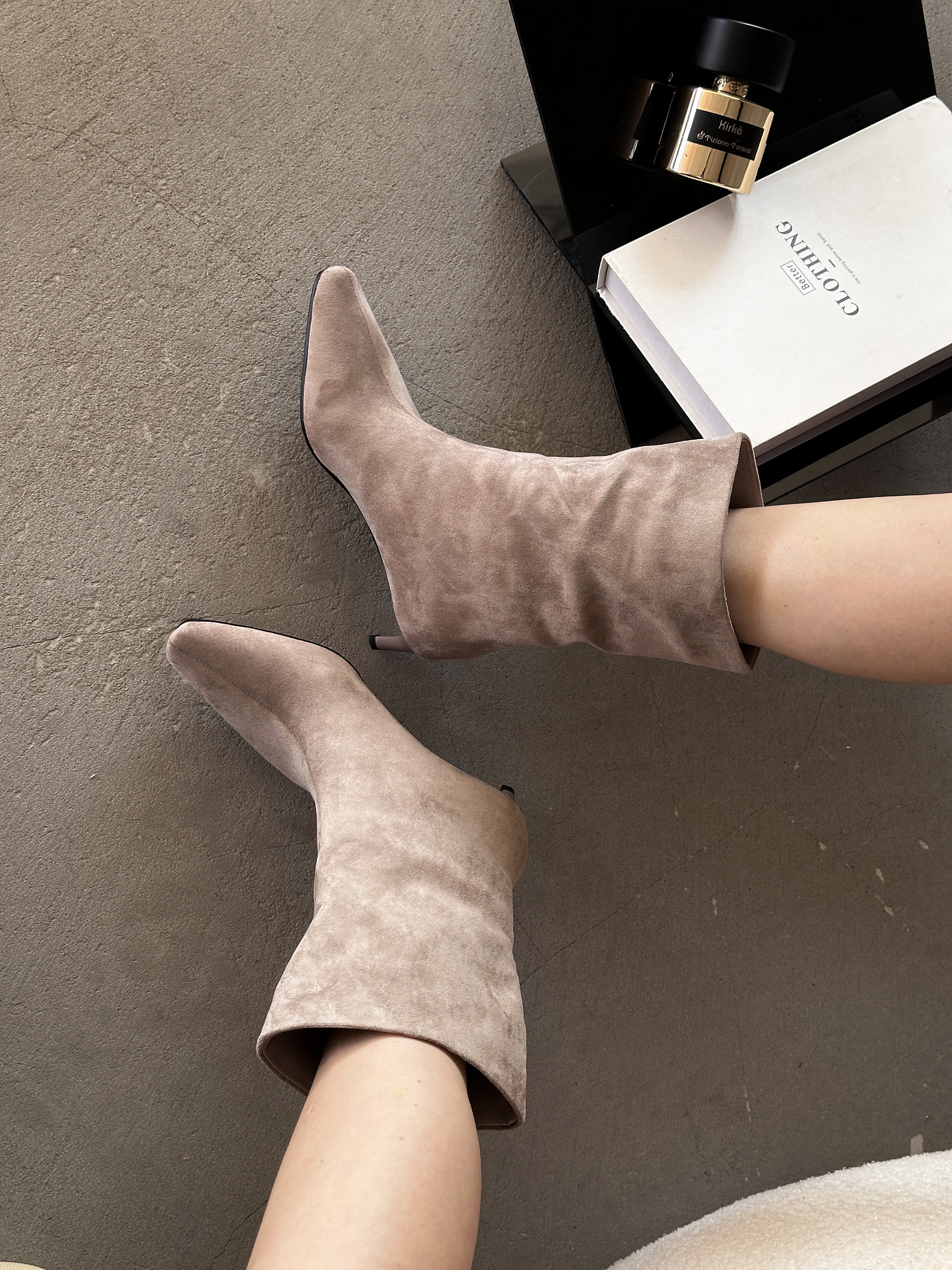 Сапоги женские текстиль