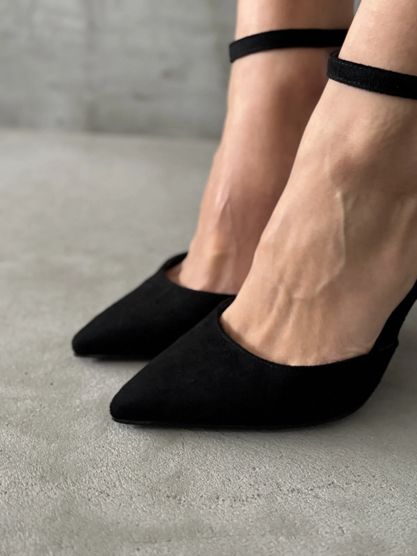 Туфли женские экозамша