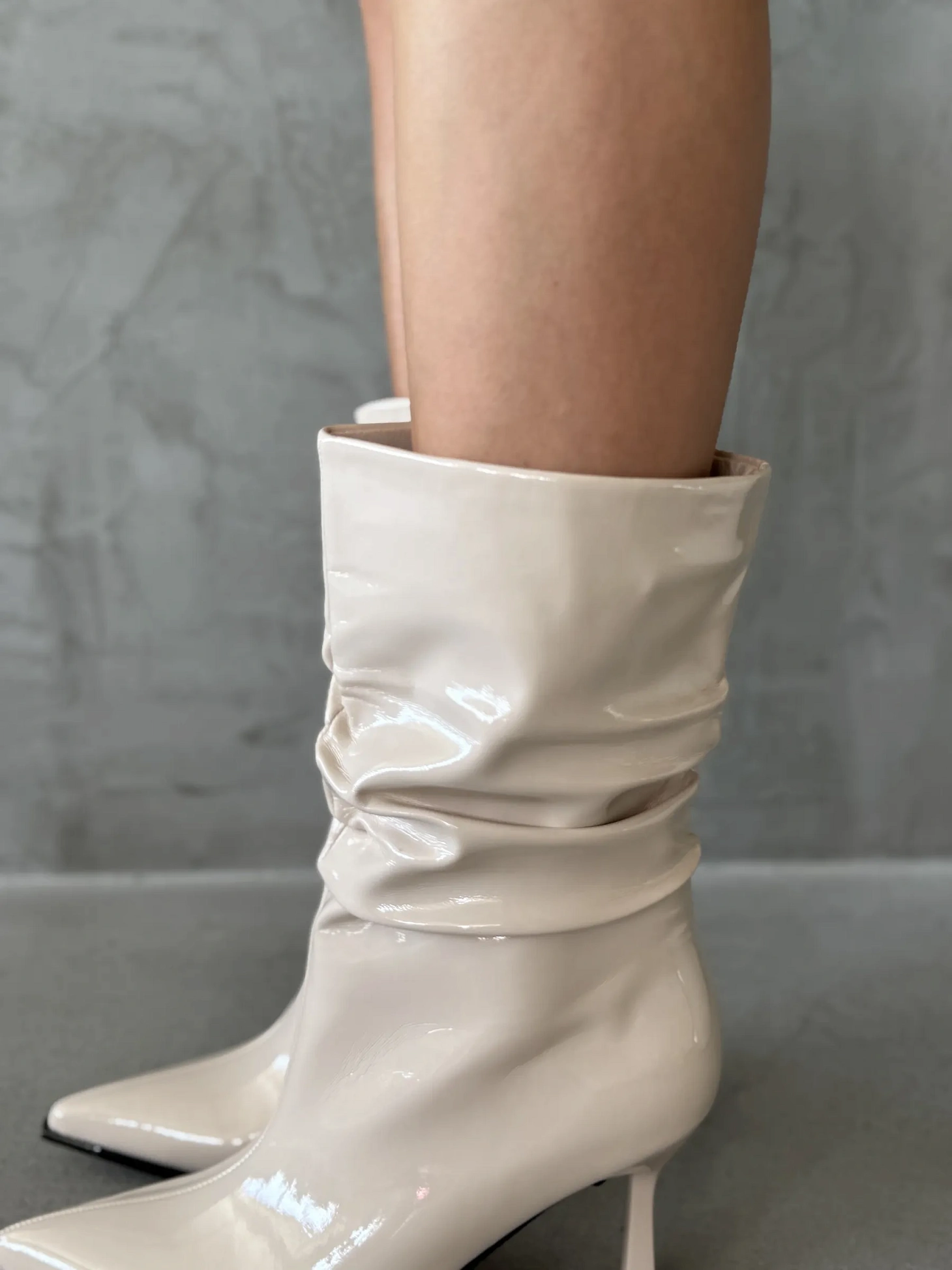 Сапоги женские экокожа