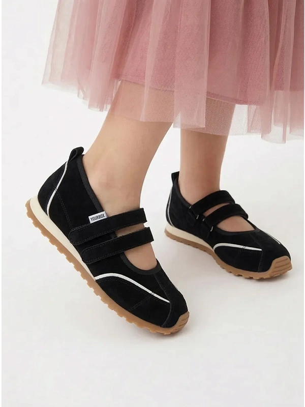 Кеды черные детские весна