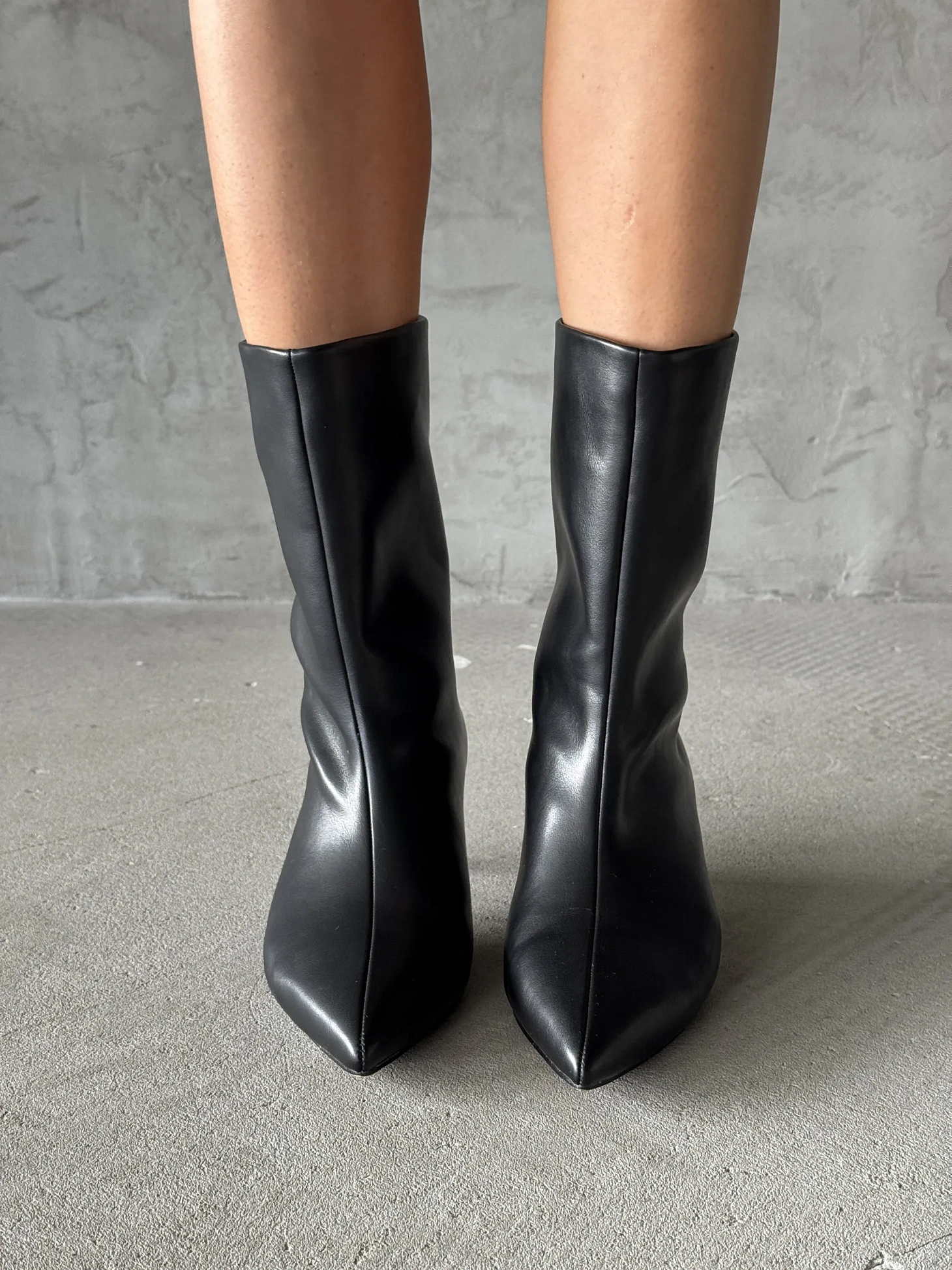 Сапоги женские экокожа