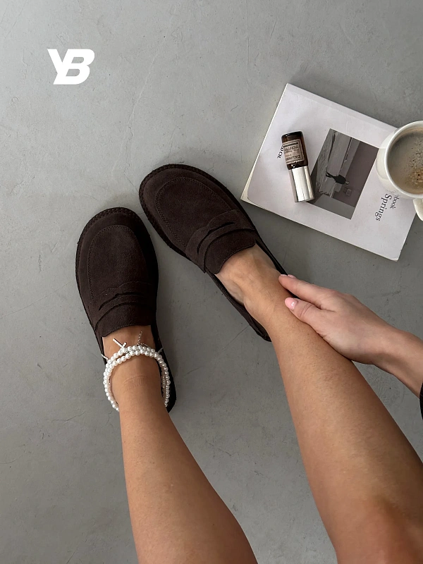 Лоферы на тонкой подошве