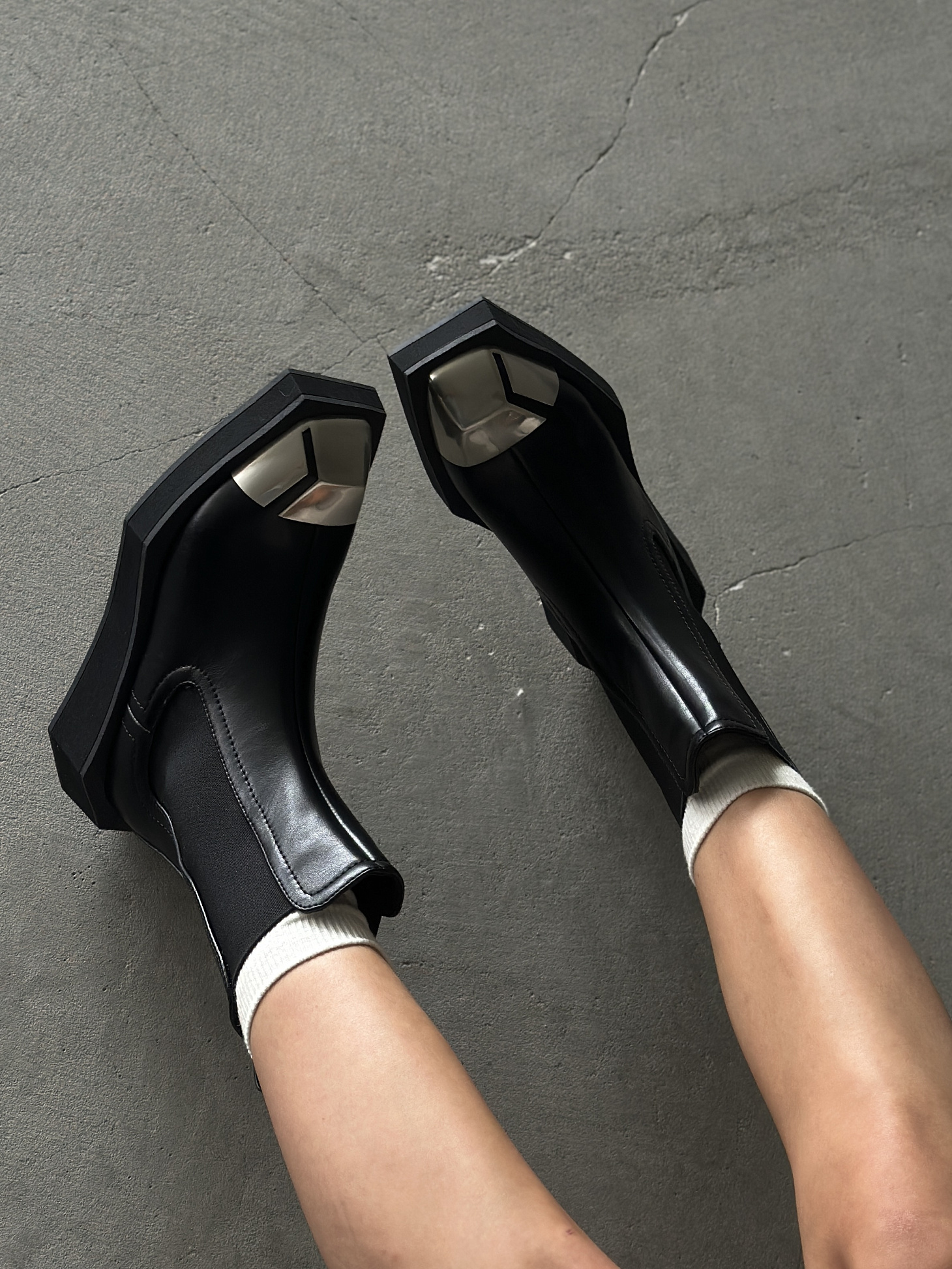 Ботинки женские экокожа