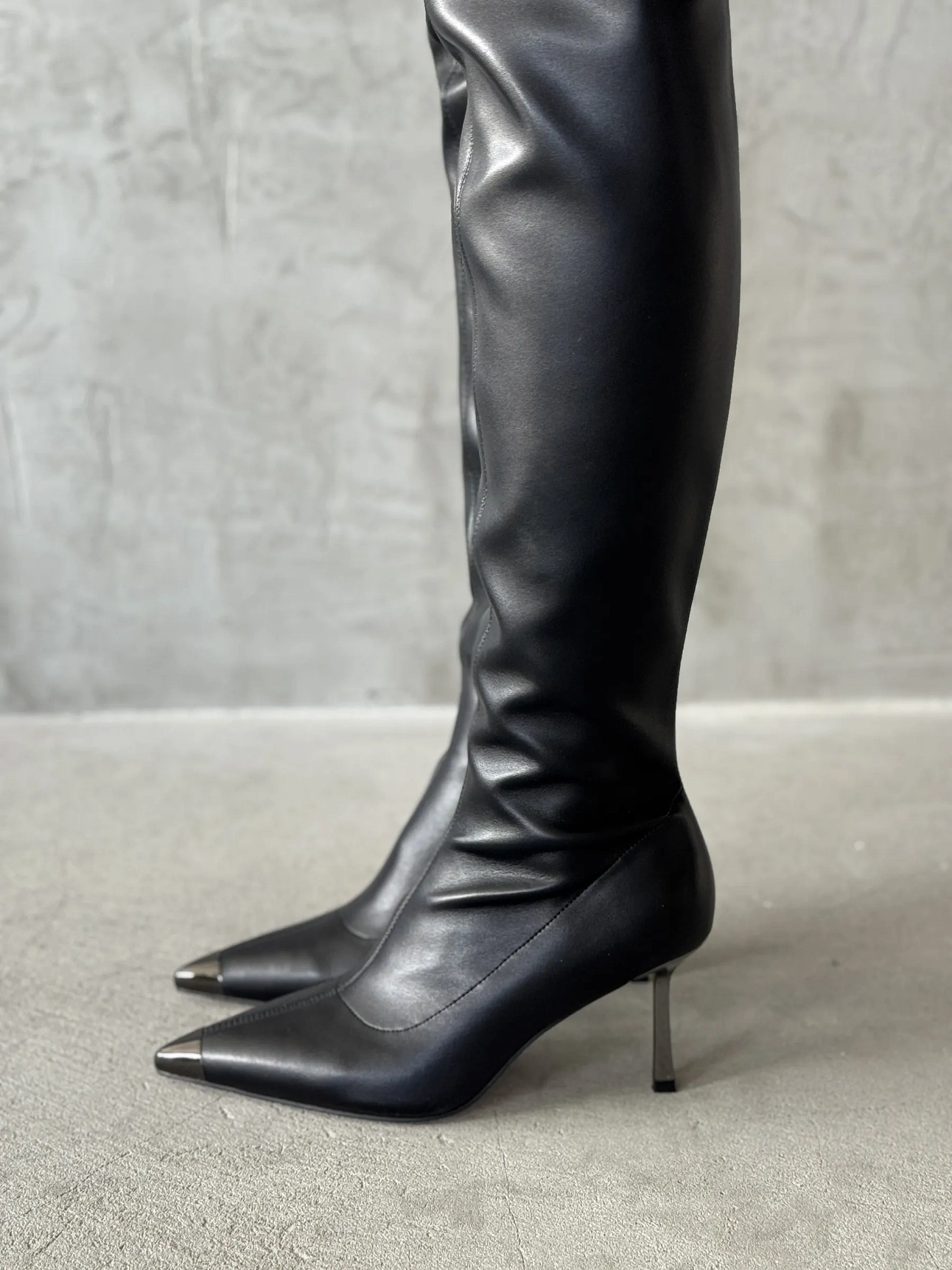 Ботфорты женские экокожа