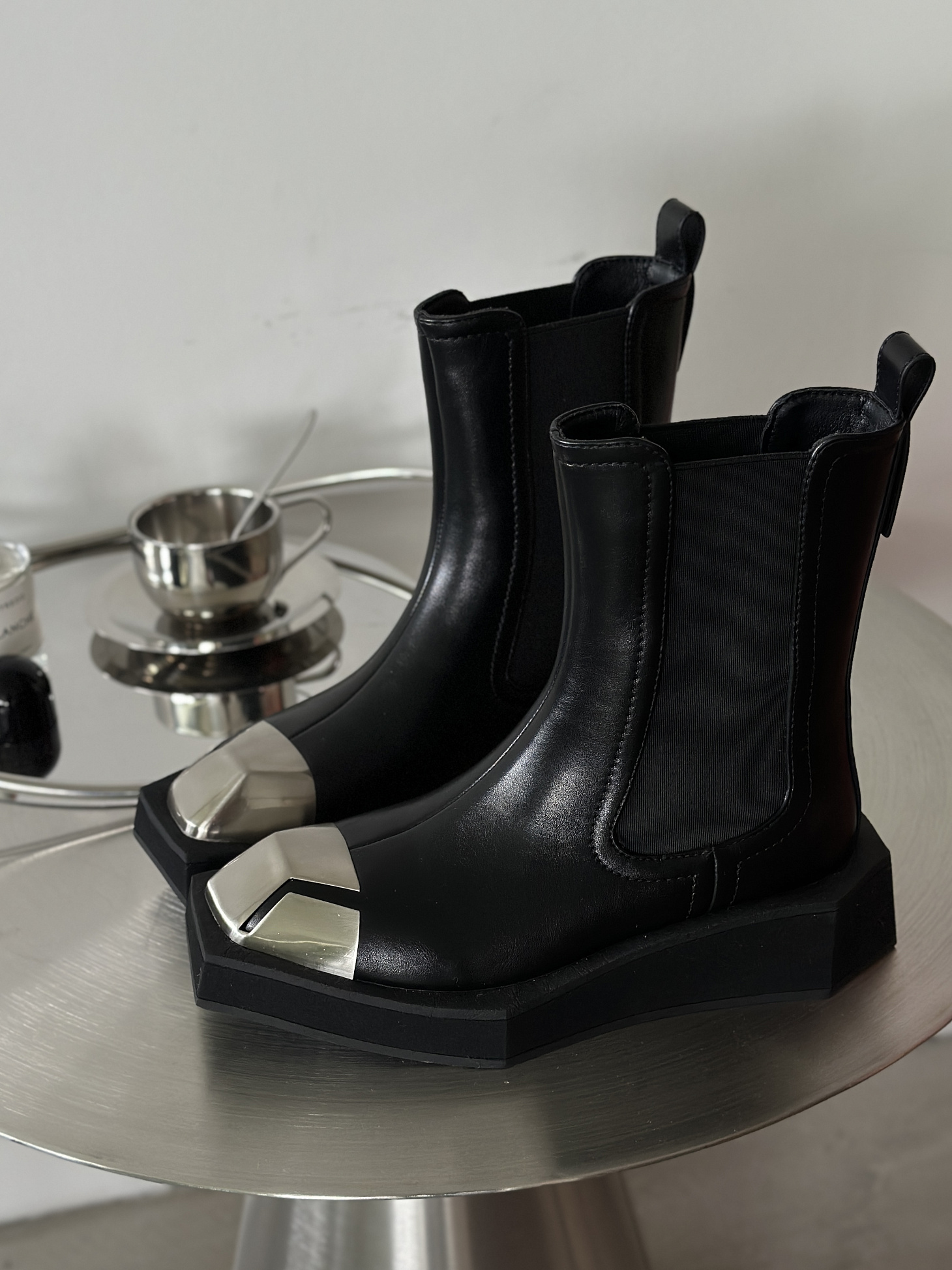 Ботинки женские экокожа