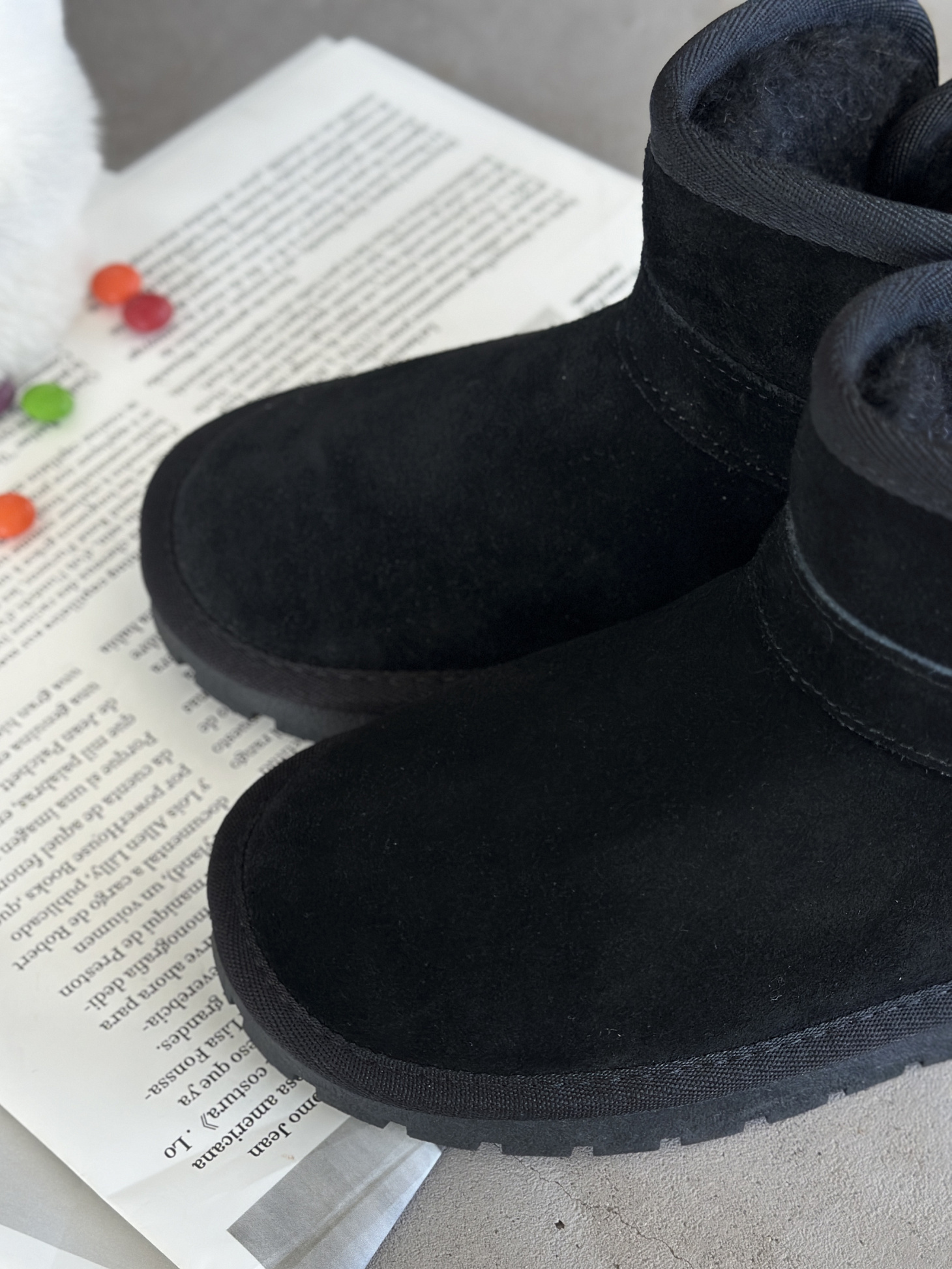 Угги детские натуральная замша шерсть