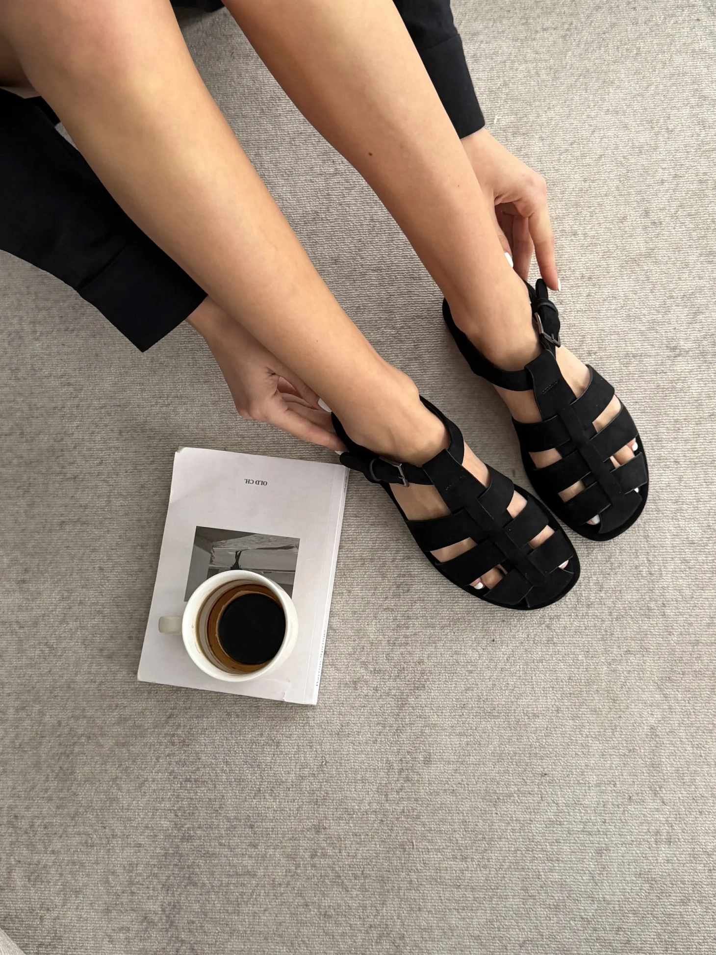 Летние босоножки женские с закрытым носом