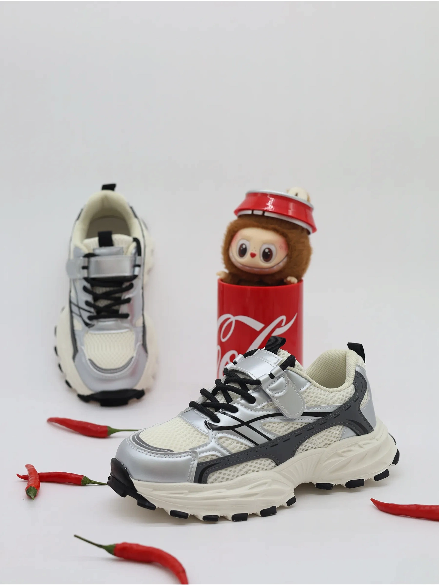 Демисезонные кроссовки детские на платформе