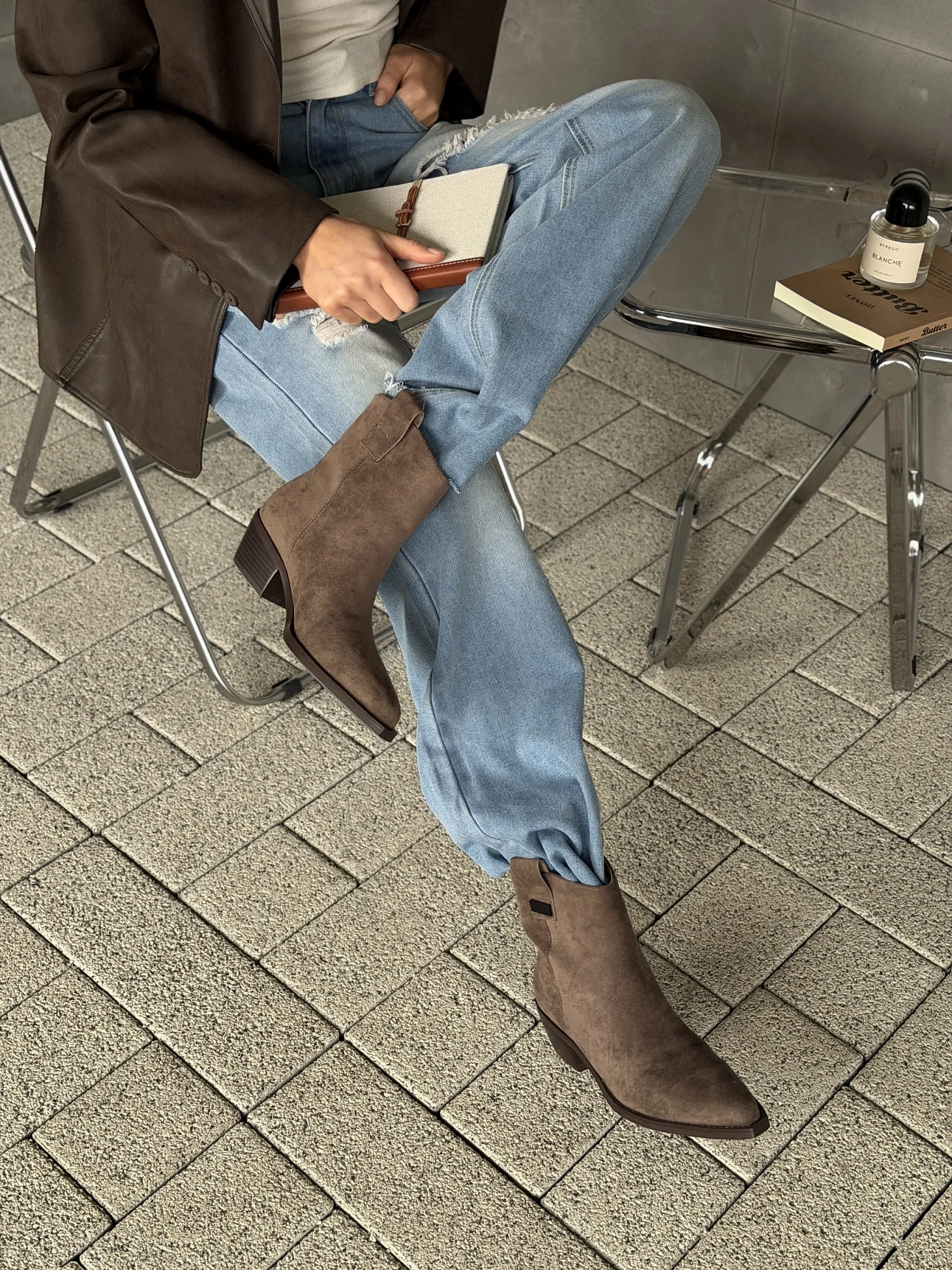 Казаки женские экозамша