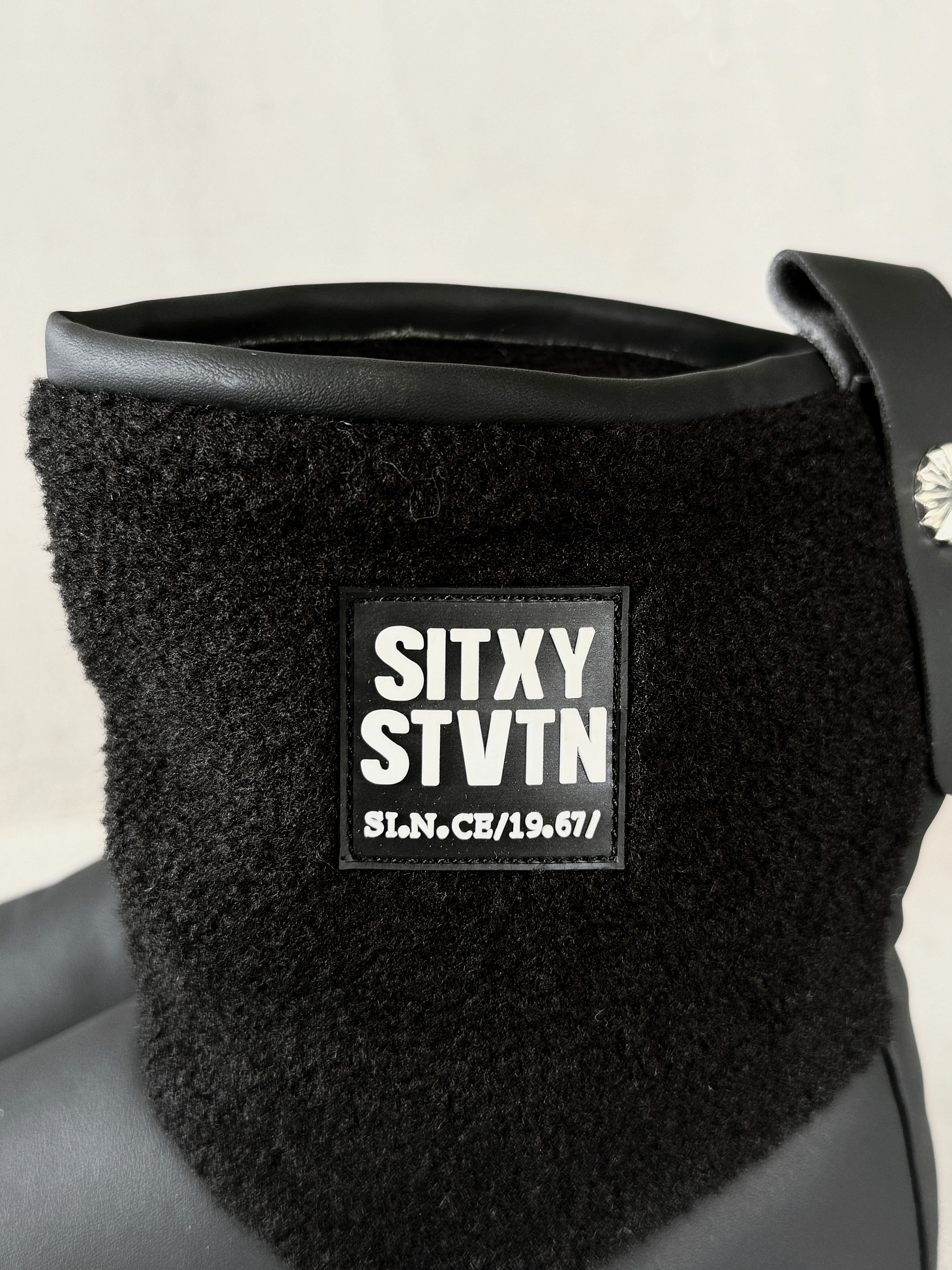 Ботинки детские экокожа шерсть