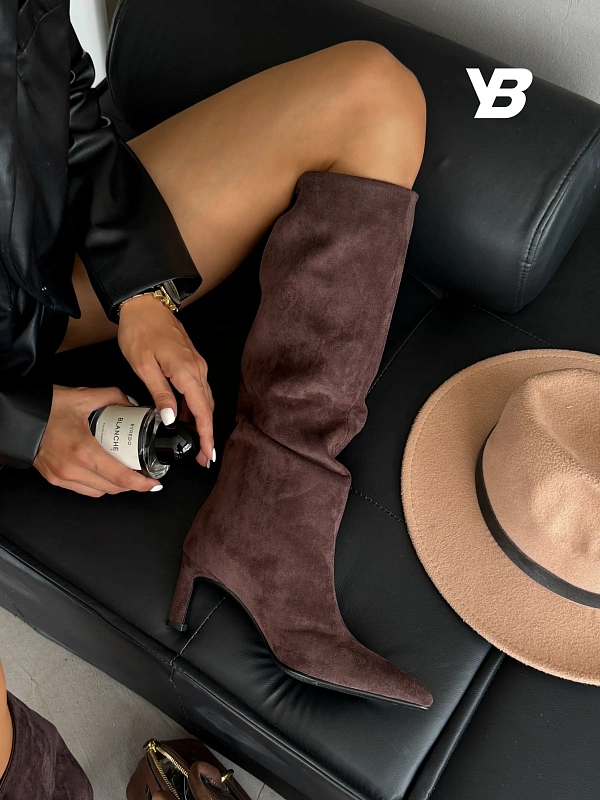 Сапоги женские текстиль