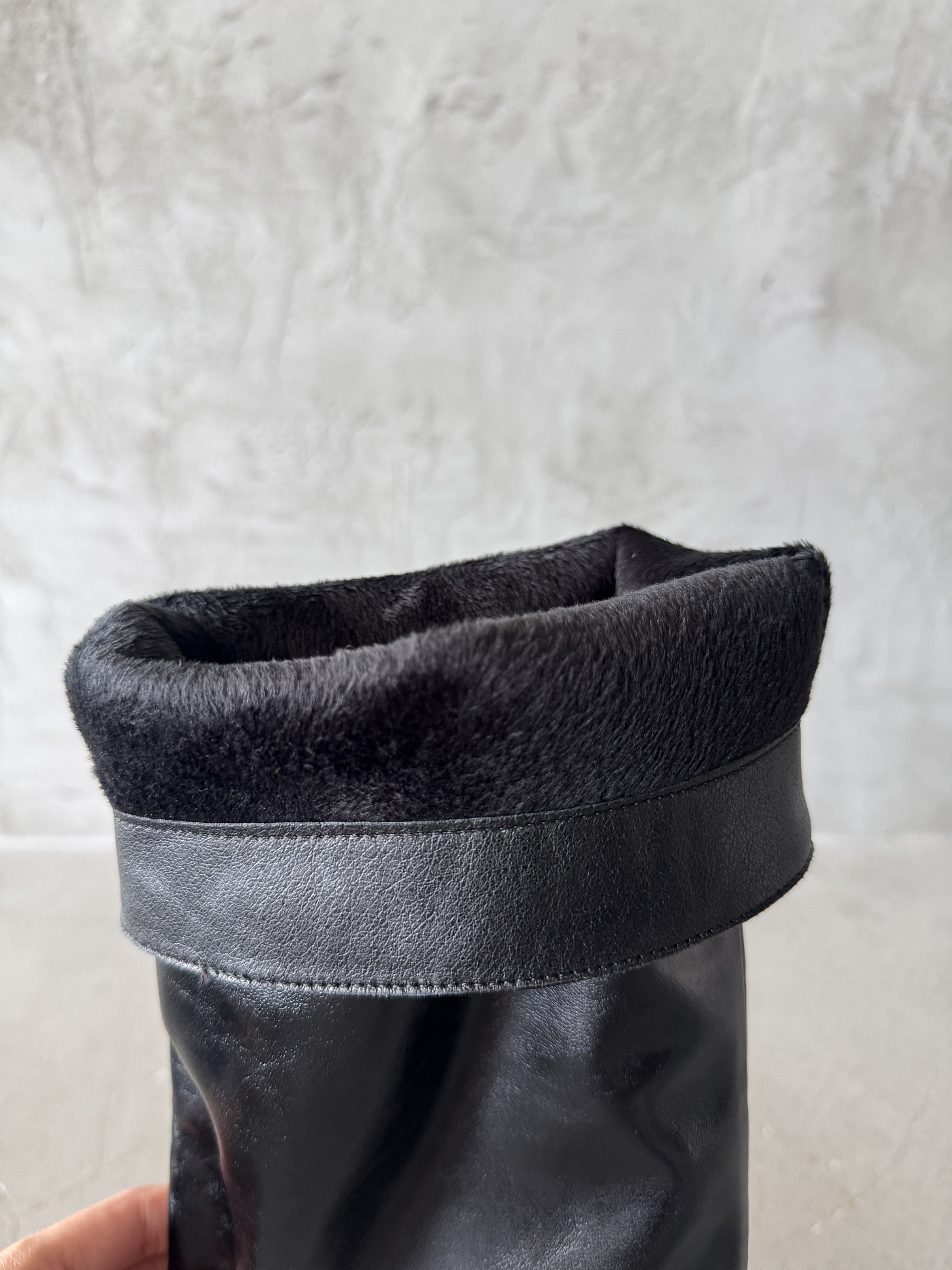 Сапоги женские экокожа