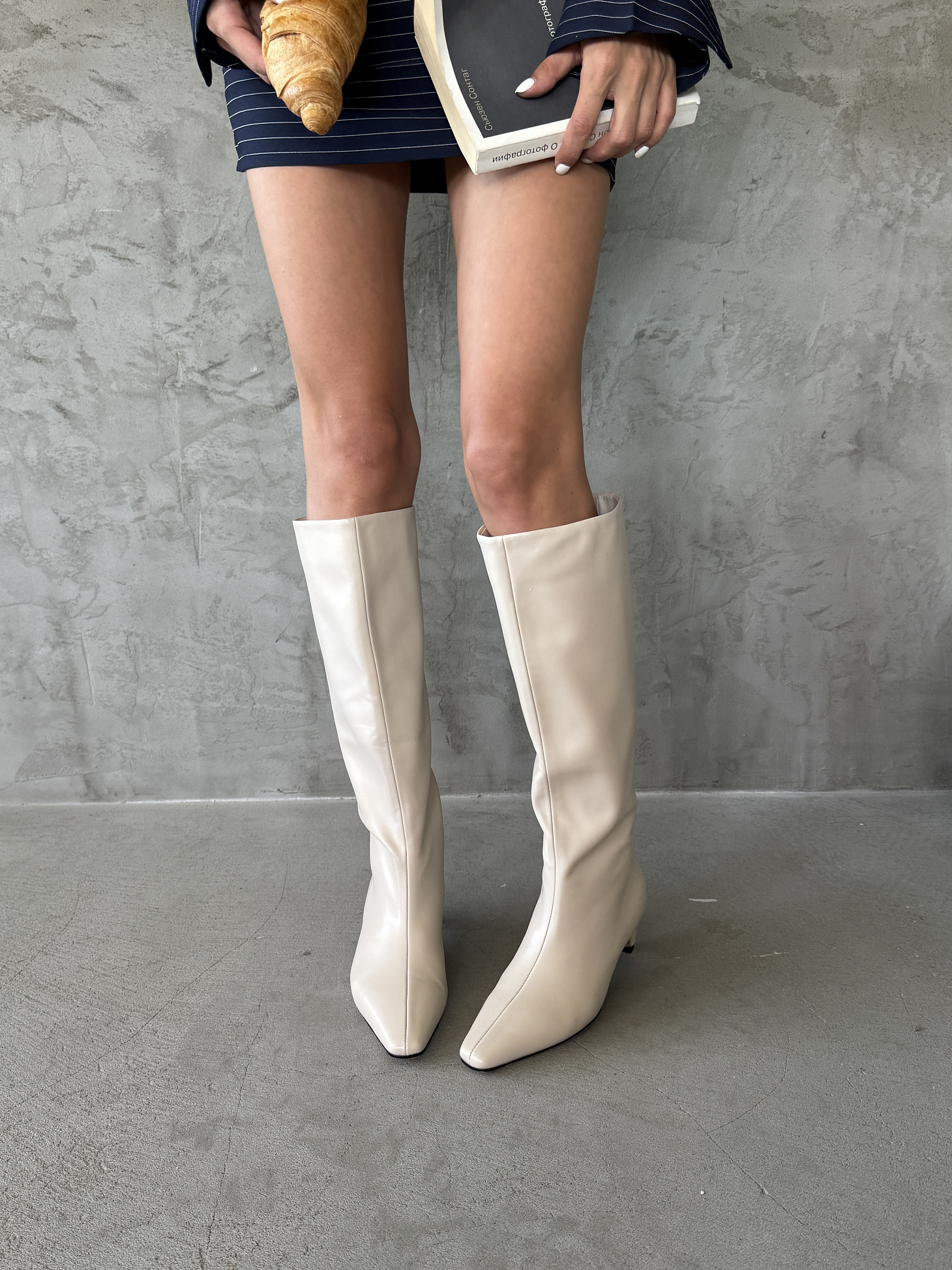 Сапоги женские экокожа