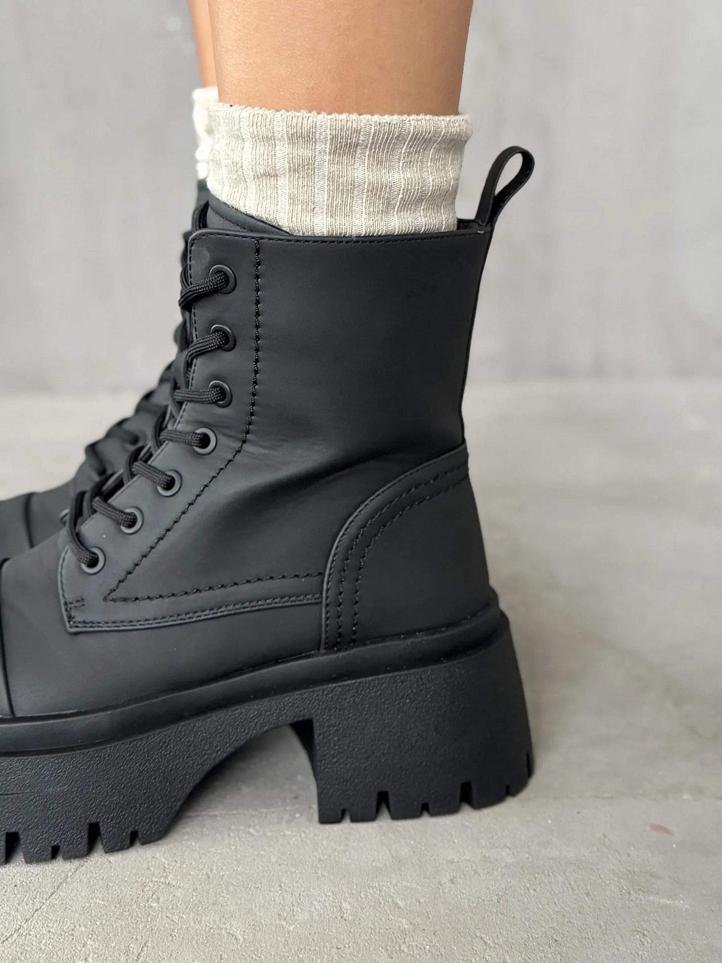 Ботинки женские экокожа