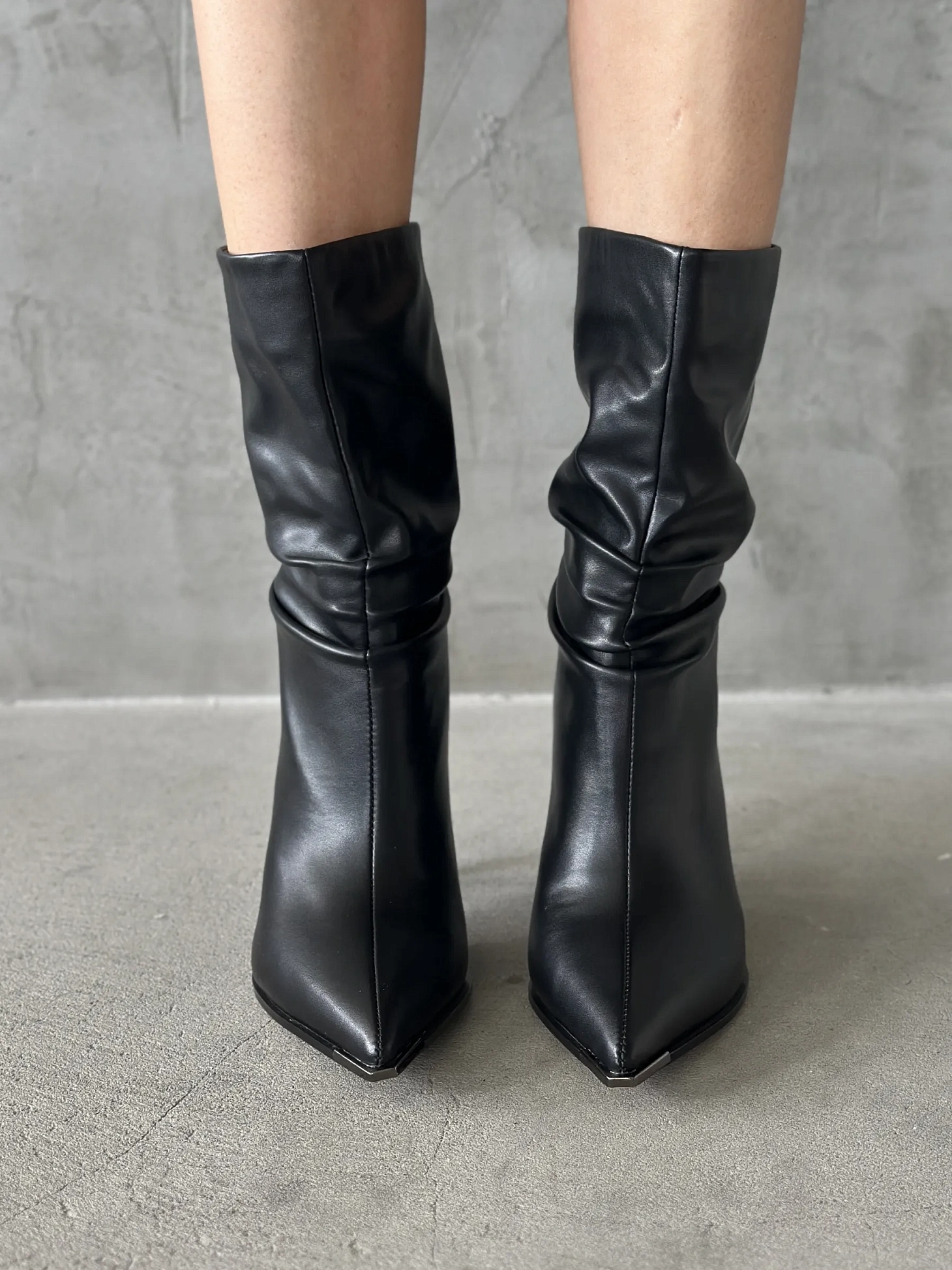 Ботильоны женские экокожа