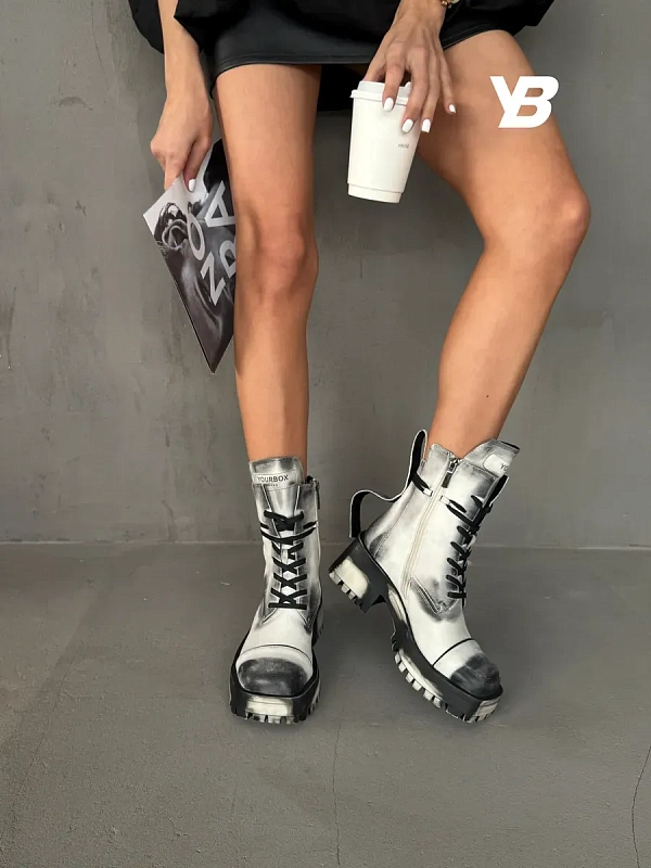 Ботинки женские текстиль