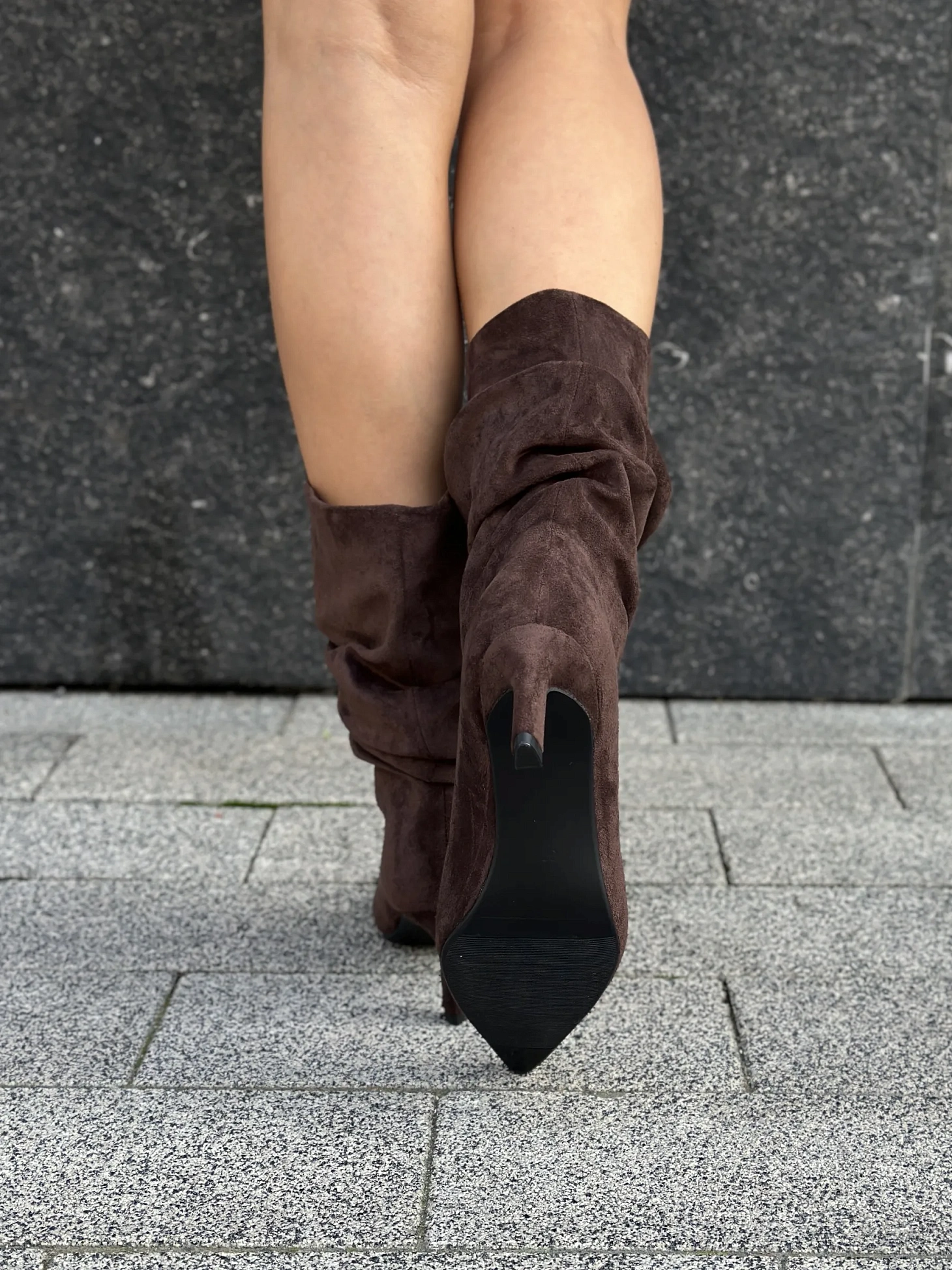 Сапоги женские текстиль