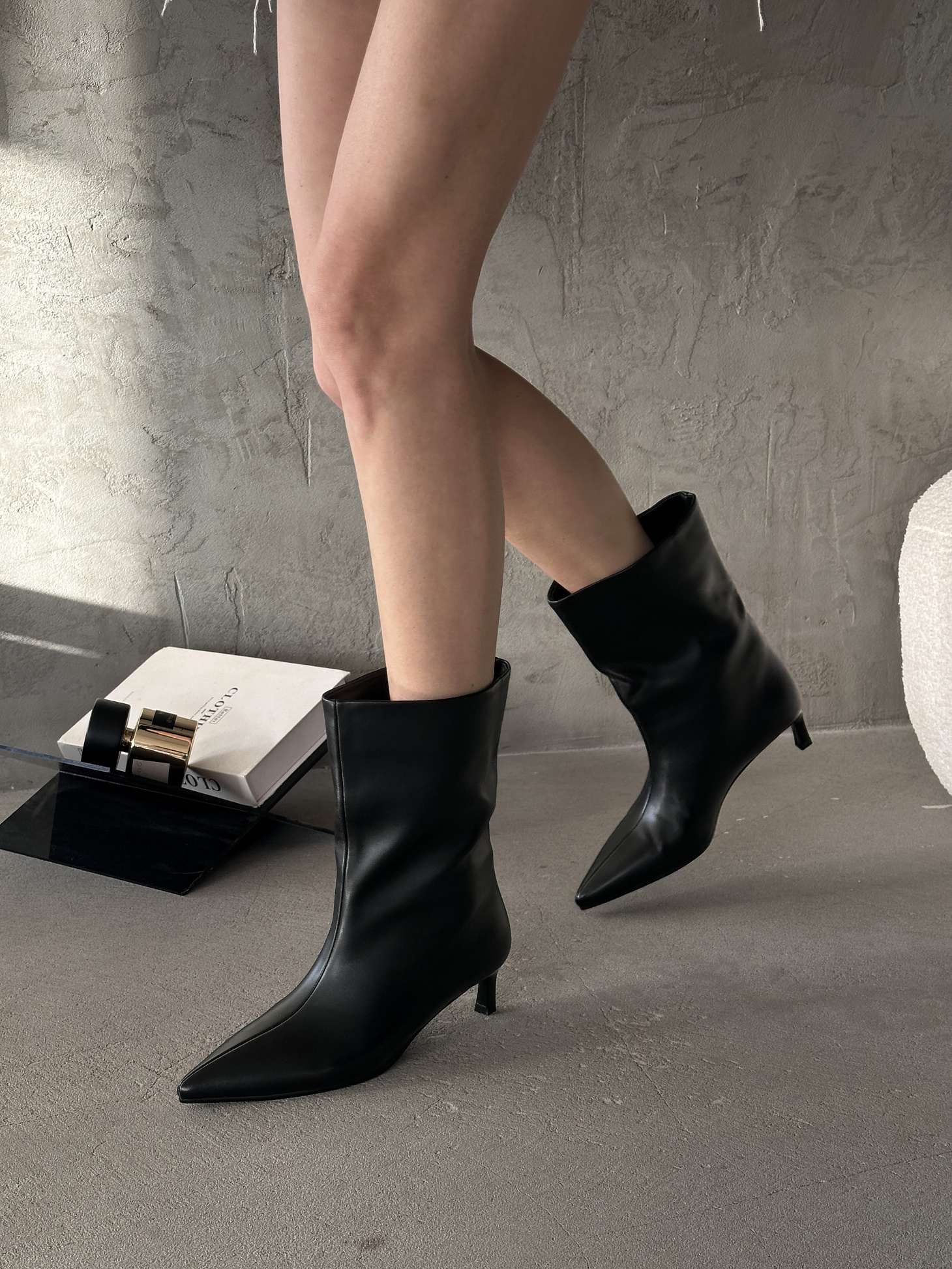 Сапоги женские экокожа