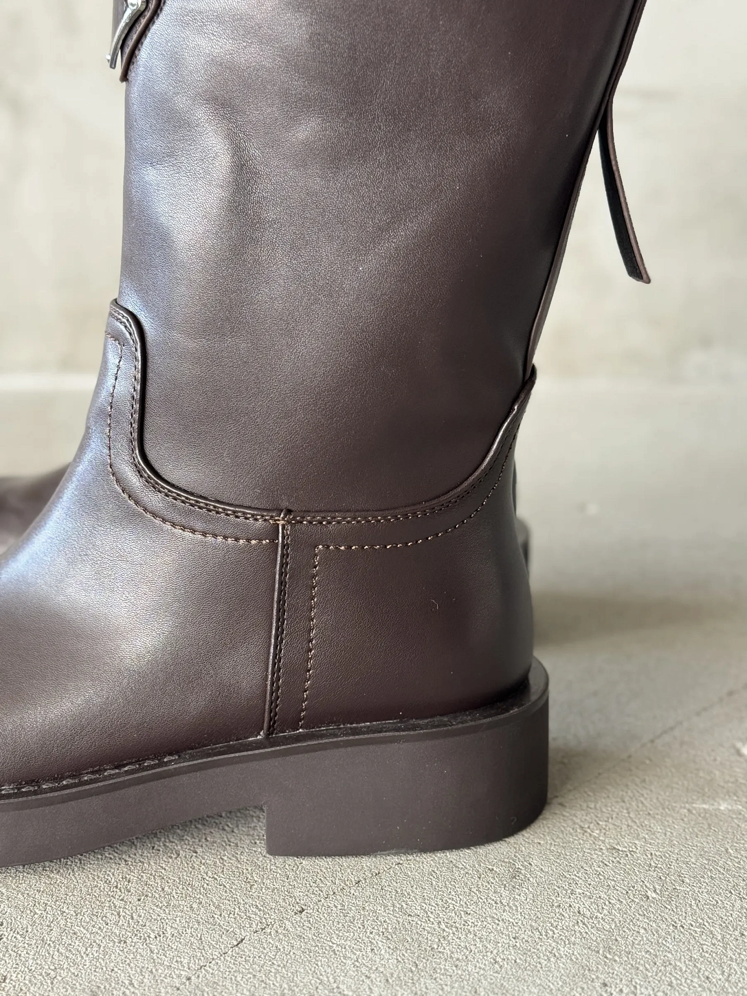 Ботинки женские экокожа шерсть