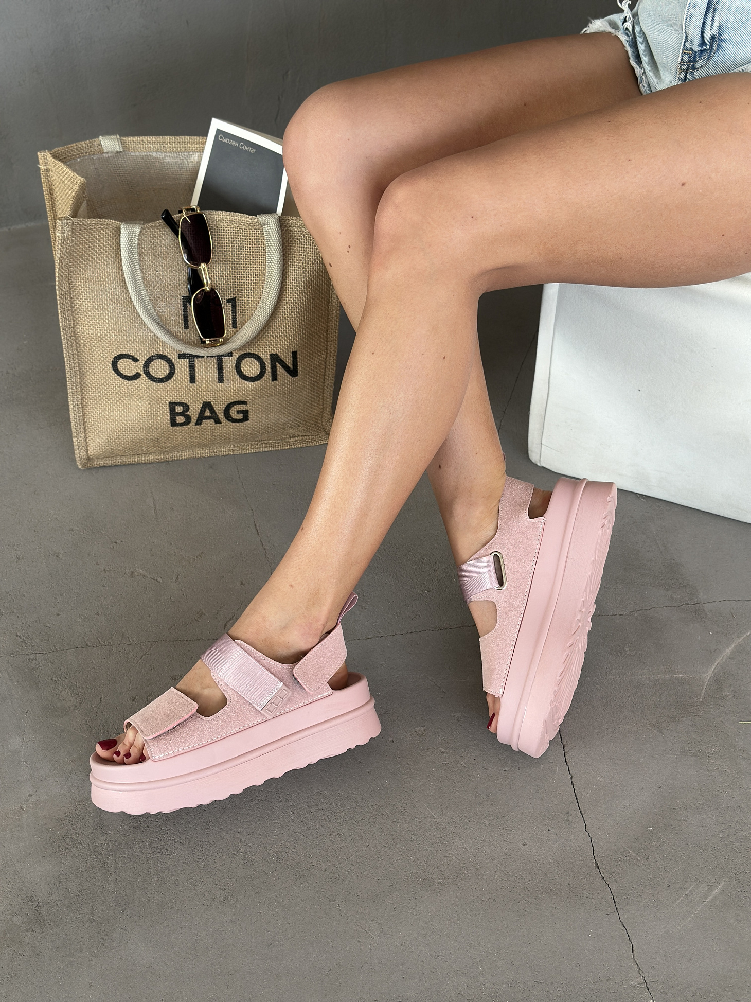 Босоножки женские экокожа