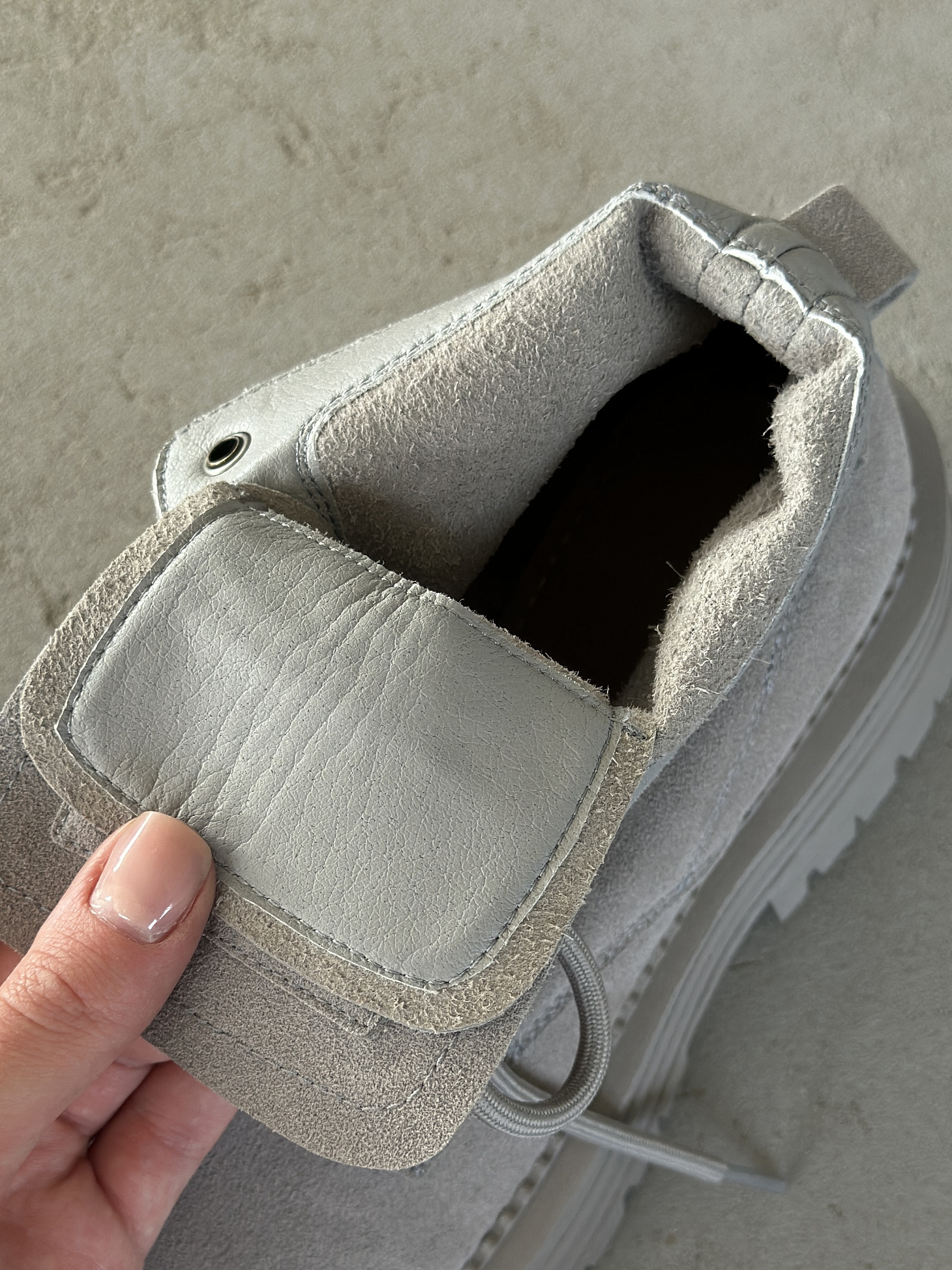 Ботинки женские натуральная замша